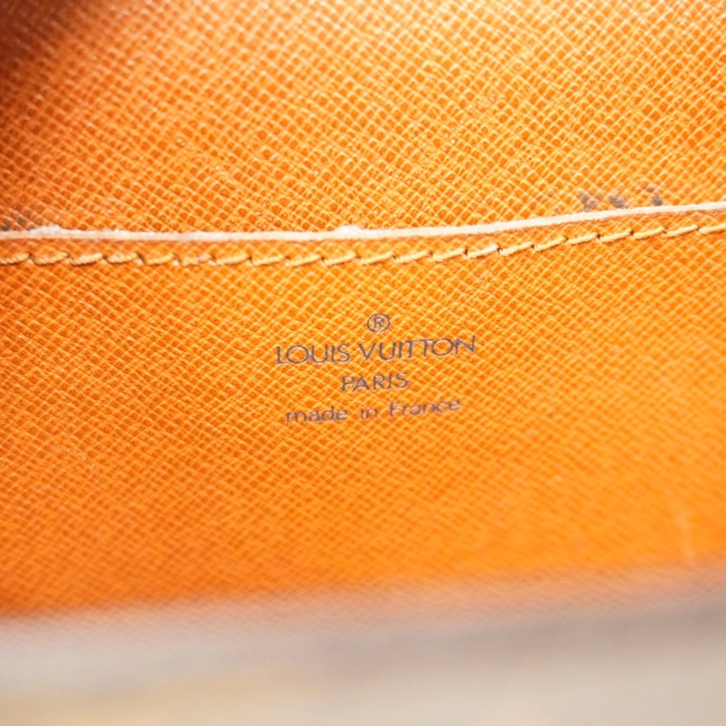 Louis Vuitton Monogram Porte-Document Bandouliere Handbag M53338 Brown