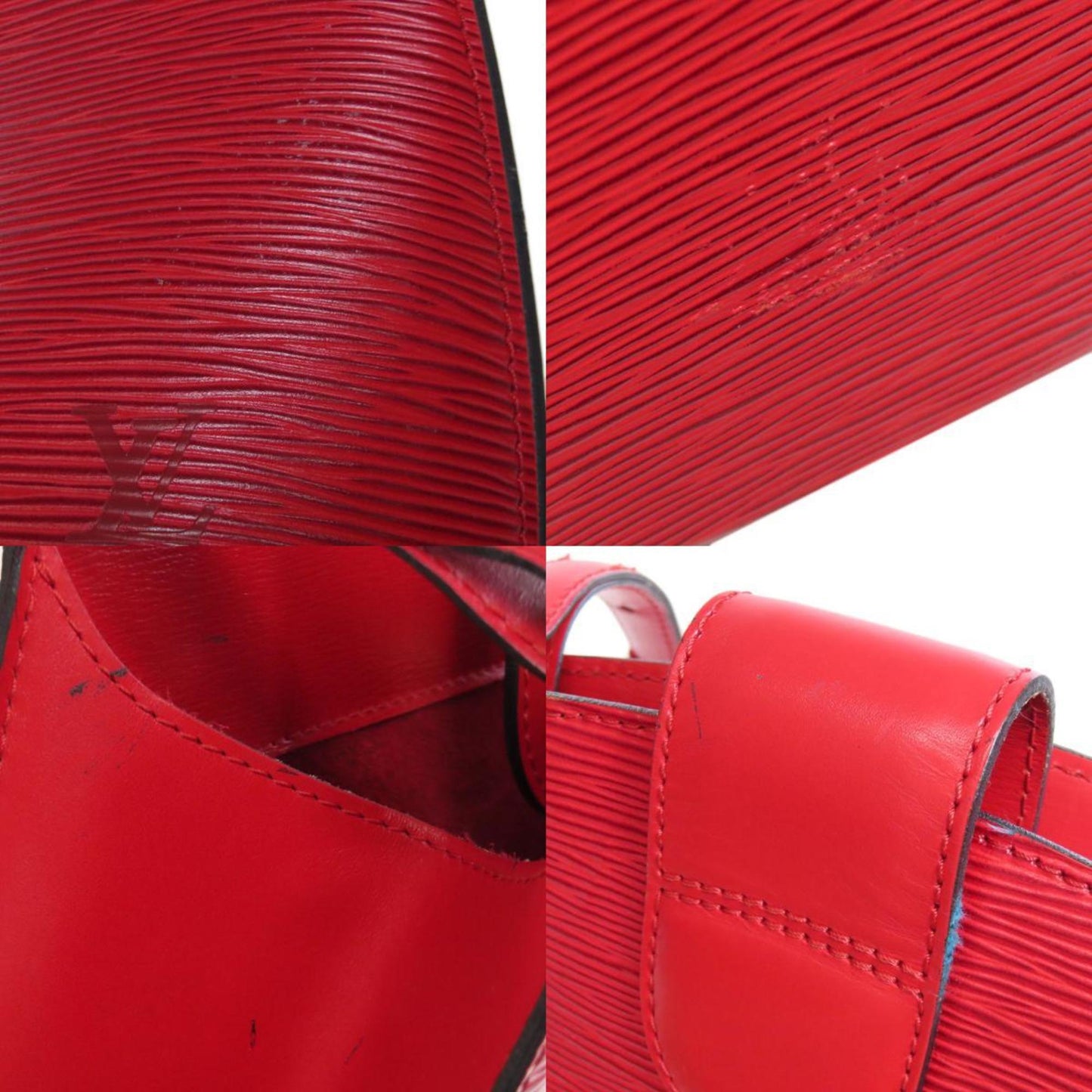 Louis Vuitton M52257 Cluny Shoulder Bag Epi Leather