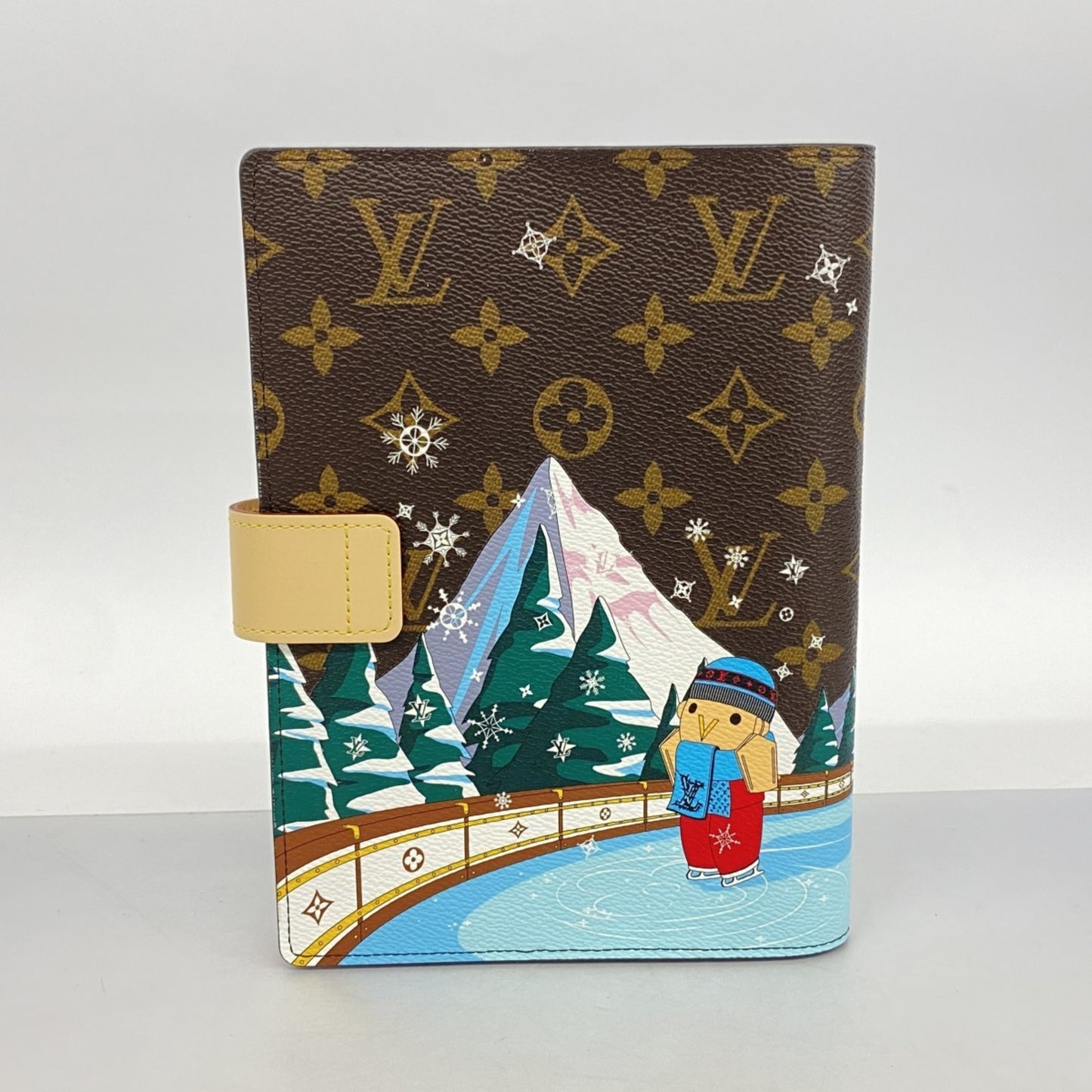 Louis Vuitton Monogram Vivienne Couverture Carne Paul Notebook Cover Gi0942 Brown