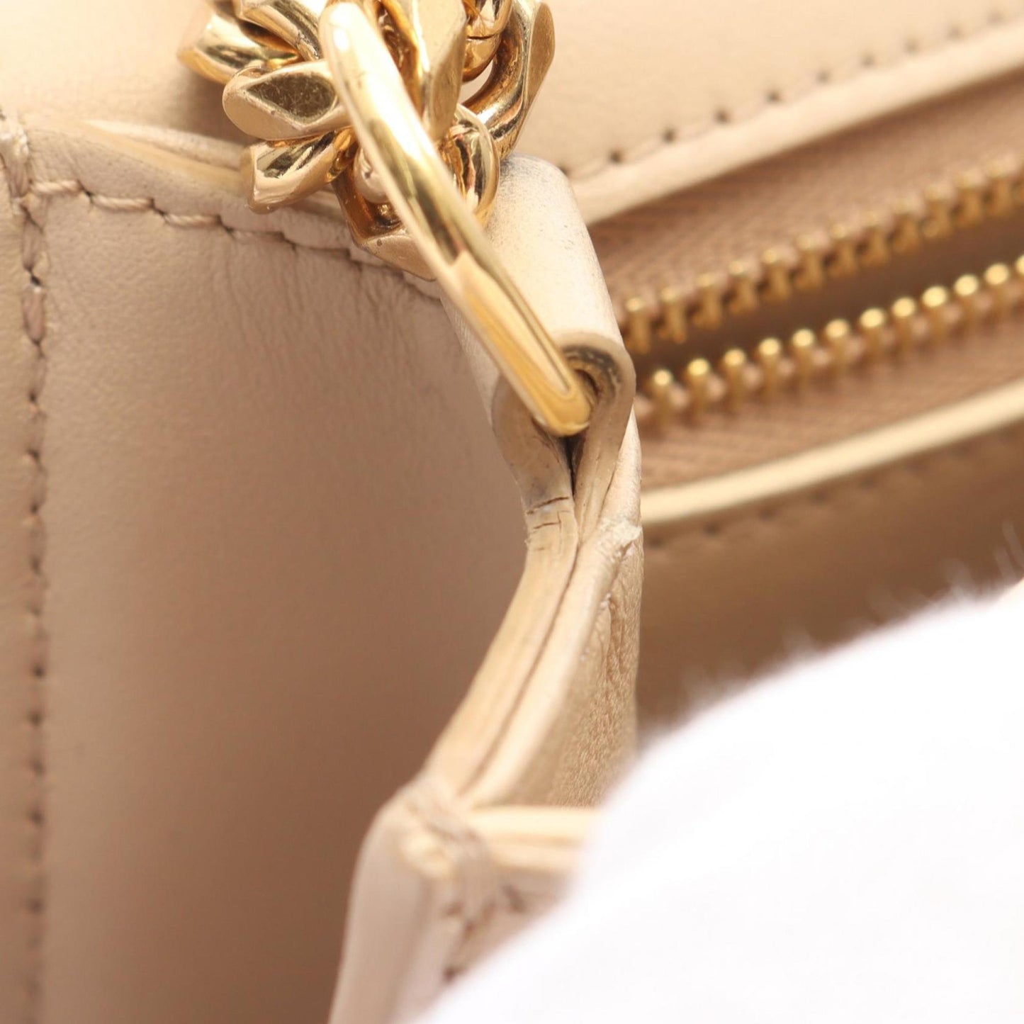 Celine Triomphe Shoulder Bag Leather