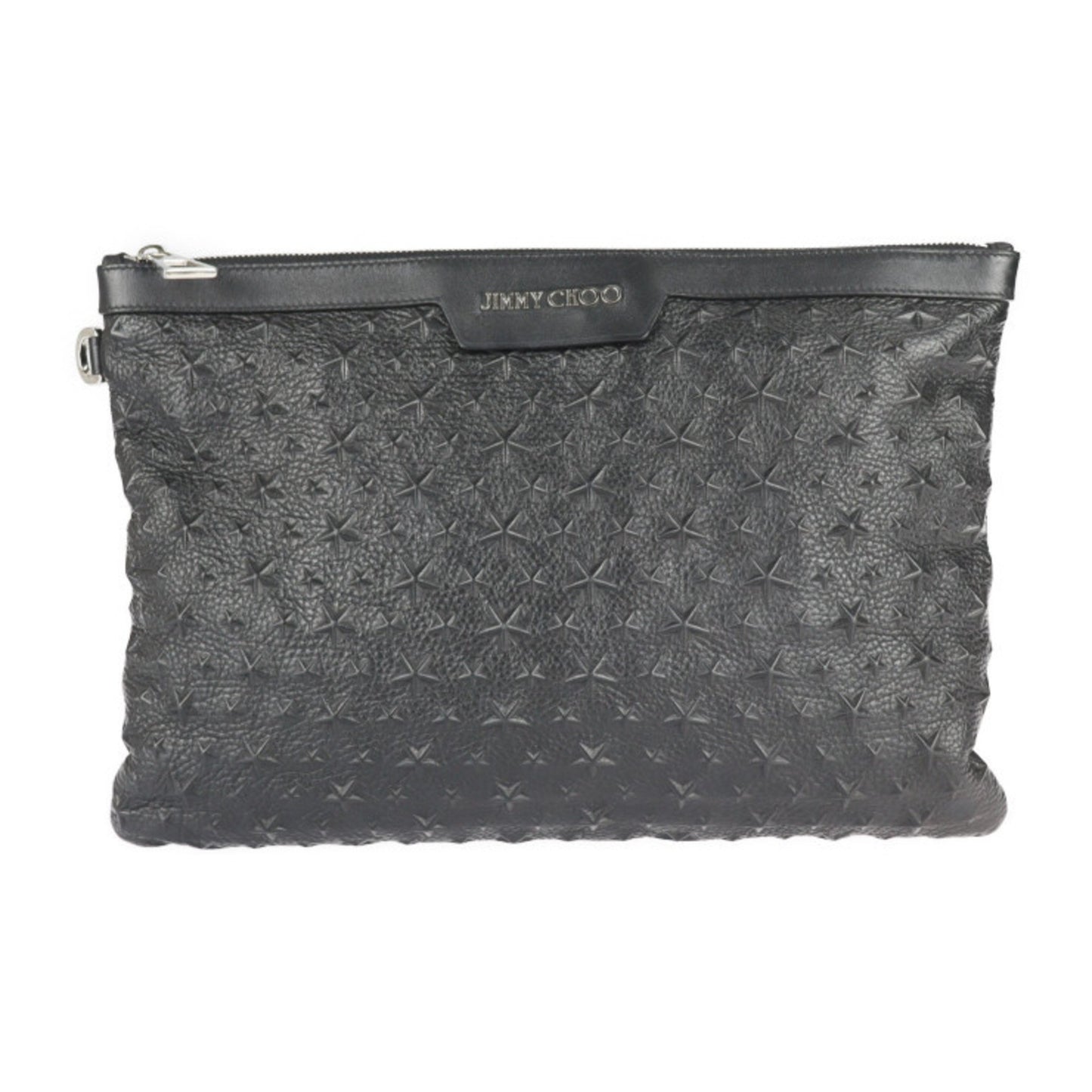 Jimmy Choo Jimmy Choo Derek Derek Second Bag Emg Leather Black Star Studs Emboss