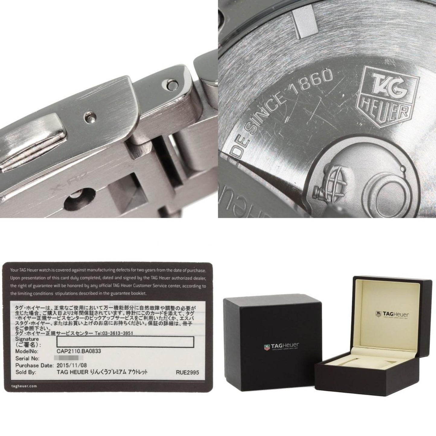 Tag Heuer Aquaracer Watch Stainless Steel Ss