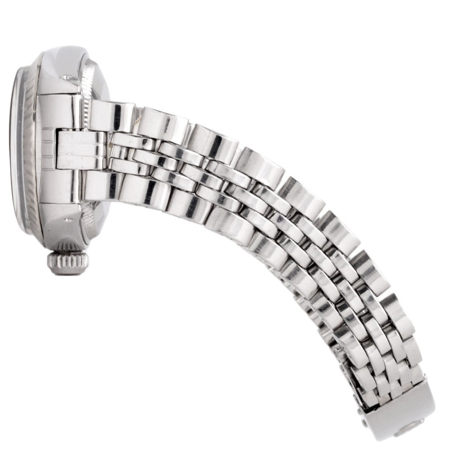 Rolex Rolex 6917 Datejust 7-Digit 40 Series (Circa 1974) Automatic Wristwatch Silver Dial Fluted