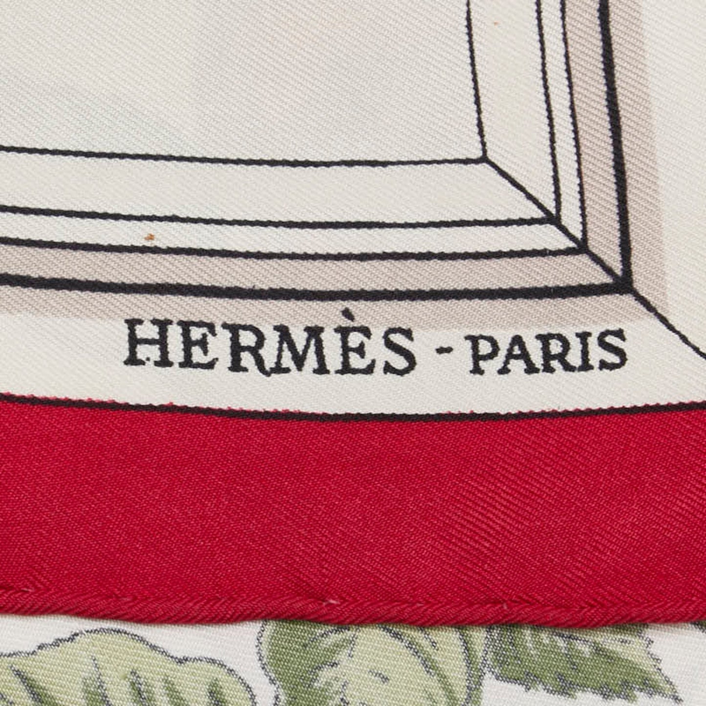 Hermes Herms Carr 90 "Quai Aux Fleurs" Flowering Coast Scarf