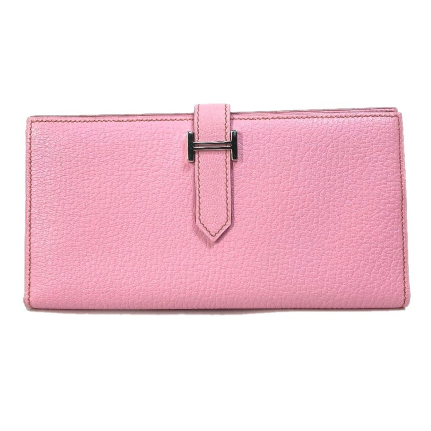 Hermes H Hardware Bearn Souffle Bifold Long Wallet Chevre