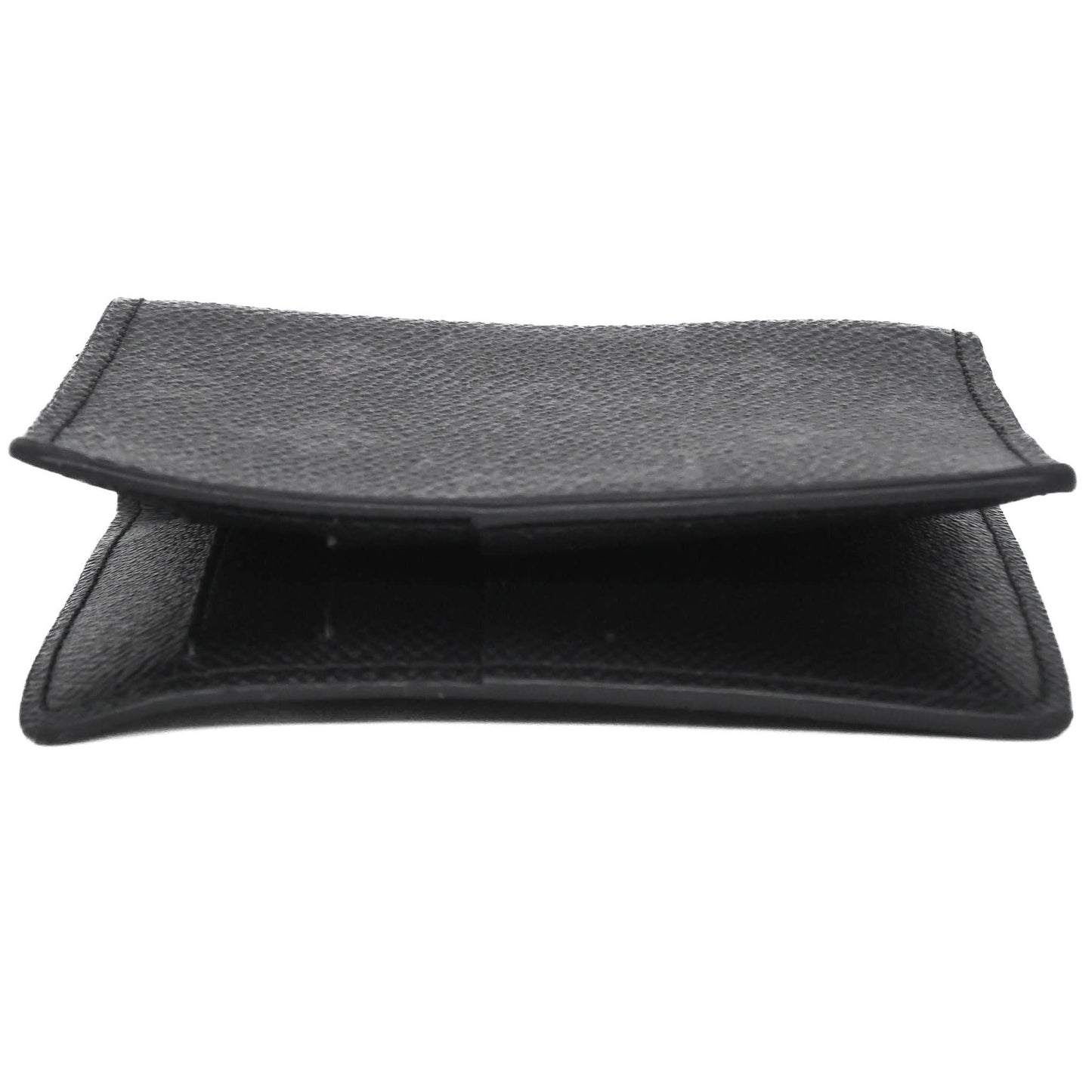 Louis Vuitton Monogram Eclipse Portefeuille Pans M62480 Compact Wallet In Black