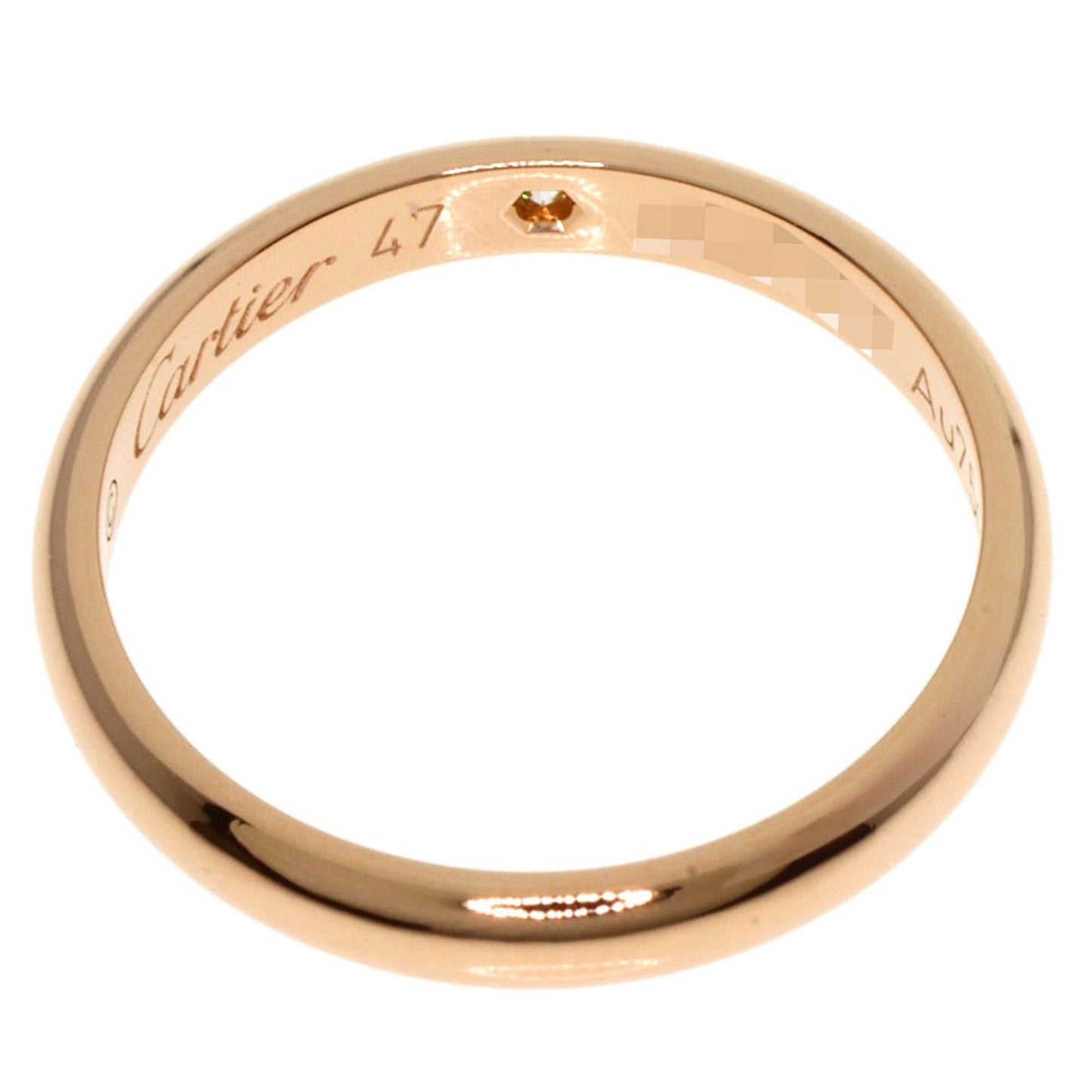 Cartier Classic Wedding Ring With 1 Diamond #47