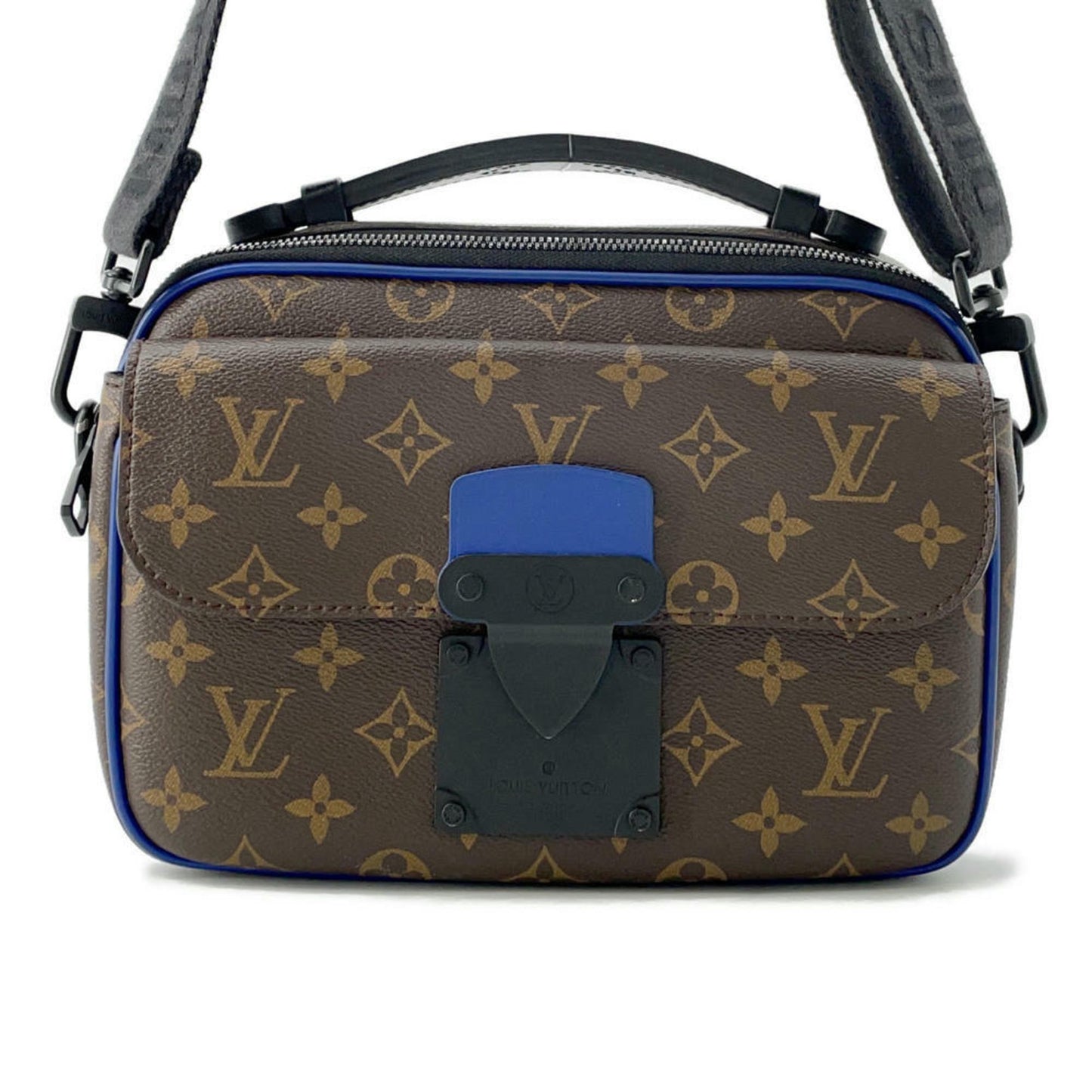 Louis Vuitton Shoulder Bag Monogram Macassar S Lock M45863 Louis Vuitton