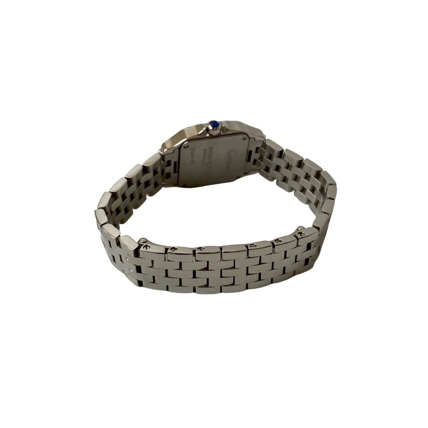 Cartier Santos De Cartier Sm Quartz Stainless Steel Wristwatch