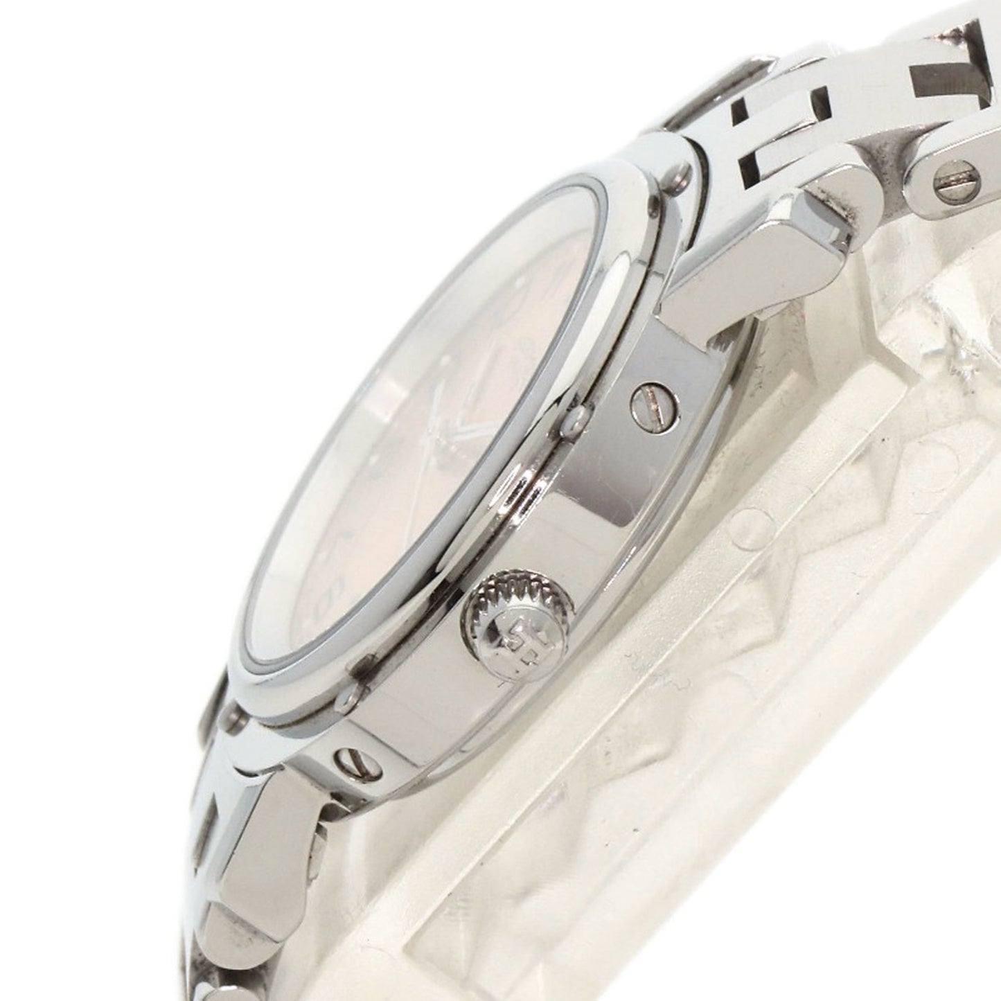 Hermes Cl4.210 Clipper Watch Stainless Steel Ss