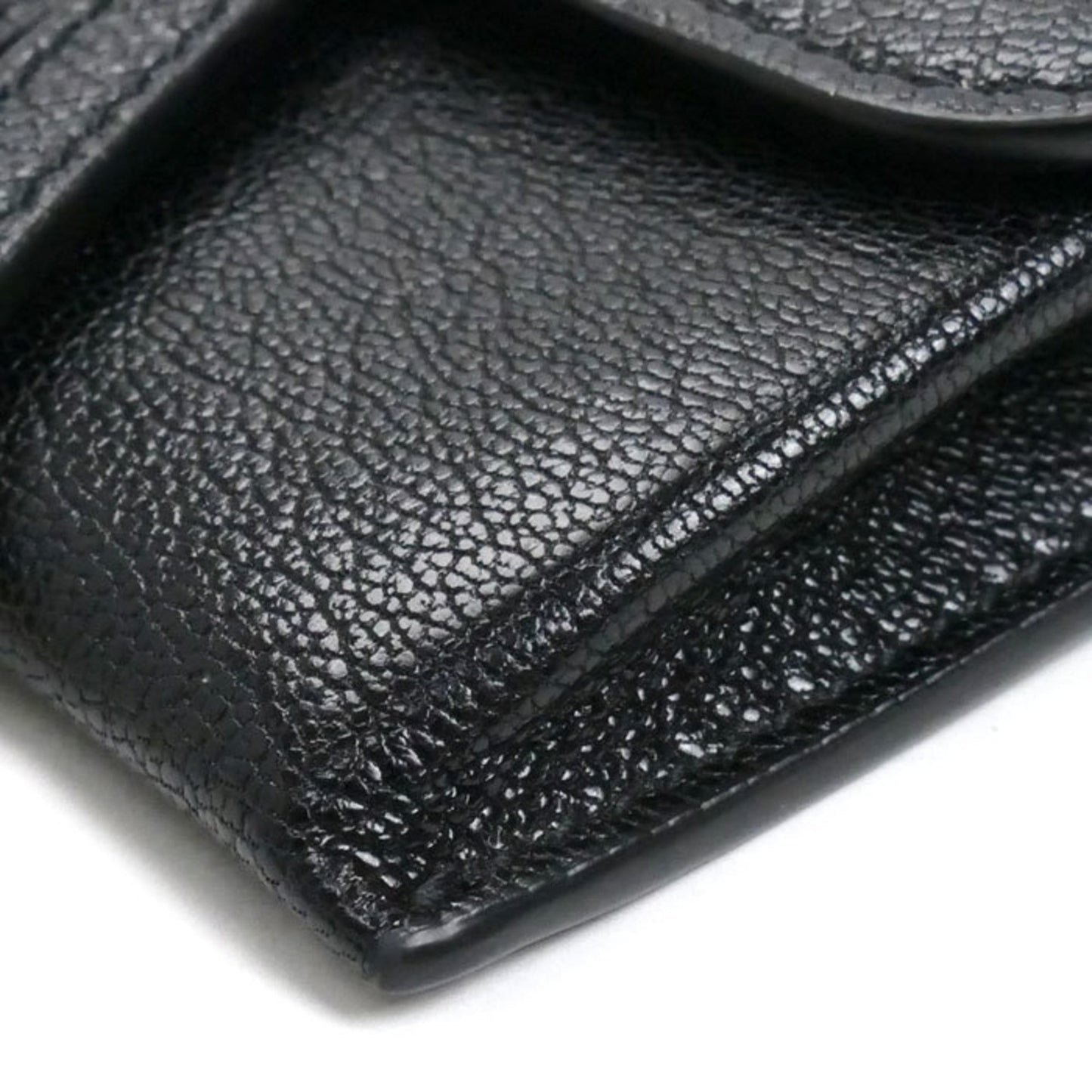Christian Dior Saddle Nano Pouch Shoulder Bag Black