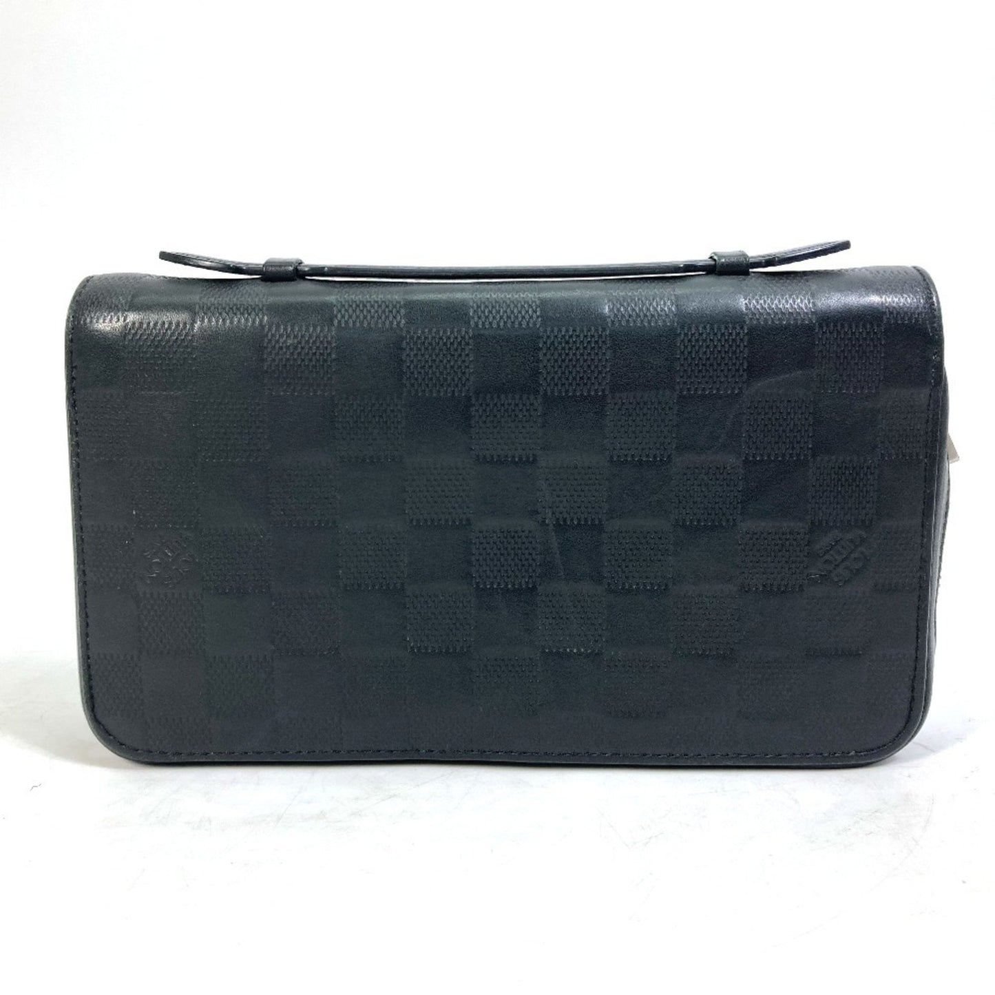 Louis Vuitton N61254 Damier Infini Zippy Xl Clutch Bag Long Wallet Leather