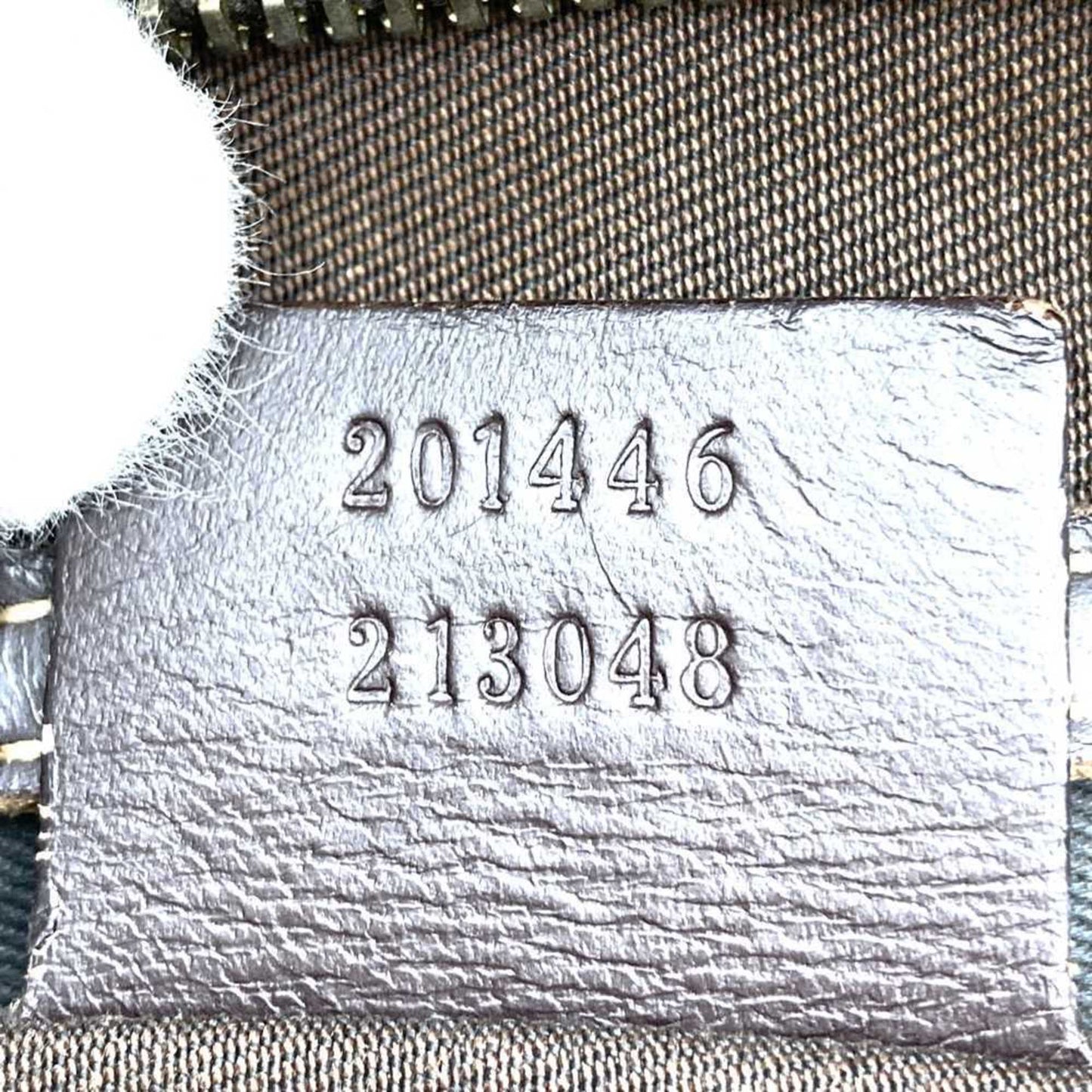 Gucci 201446 Shoulder Bag Brown Gg Supreme Canvas