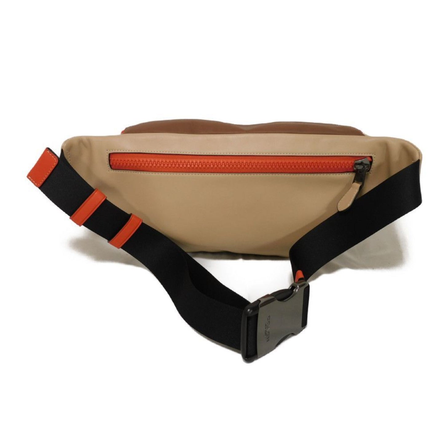 Coach Coach Body Bag Truck Belt Current C Mark Color Block Multi Smooth Calf Unused Embossed Stamp