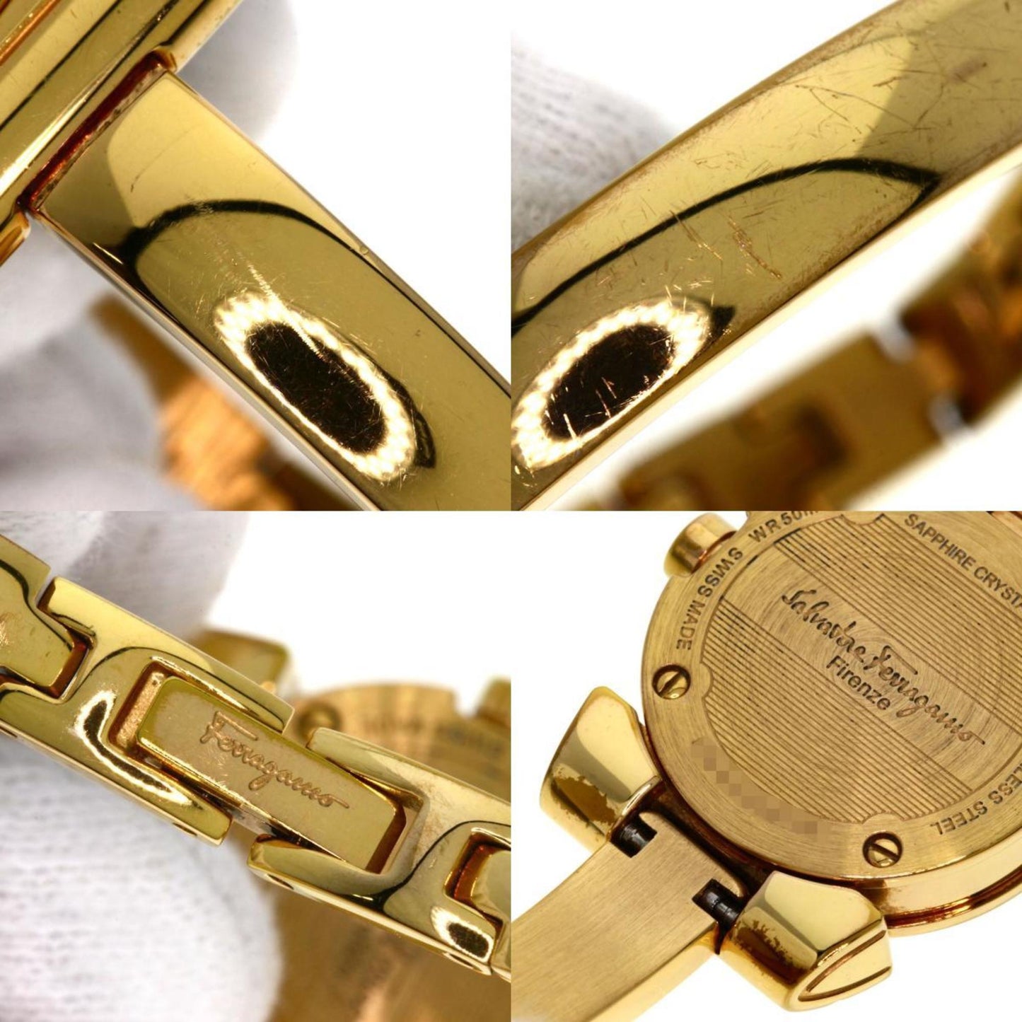 Salvatore Ferragamo Fr-Fq5050014 Gancini Watch Gp