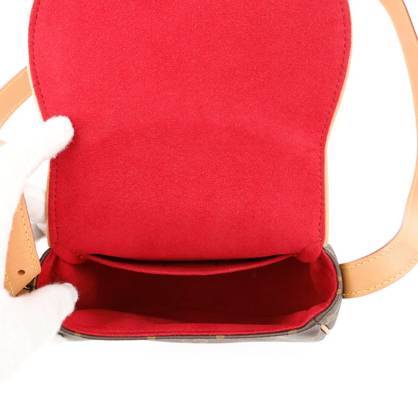 Louis Vuitton Shoulder Bag Monogram Tan Blanc Nm M44860 Louis Vuitton