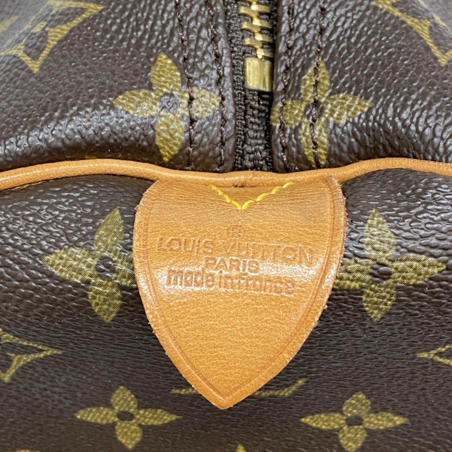 Louis Vuitton Monogram Keepall 60 Boston Bag M41422 Brown