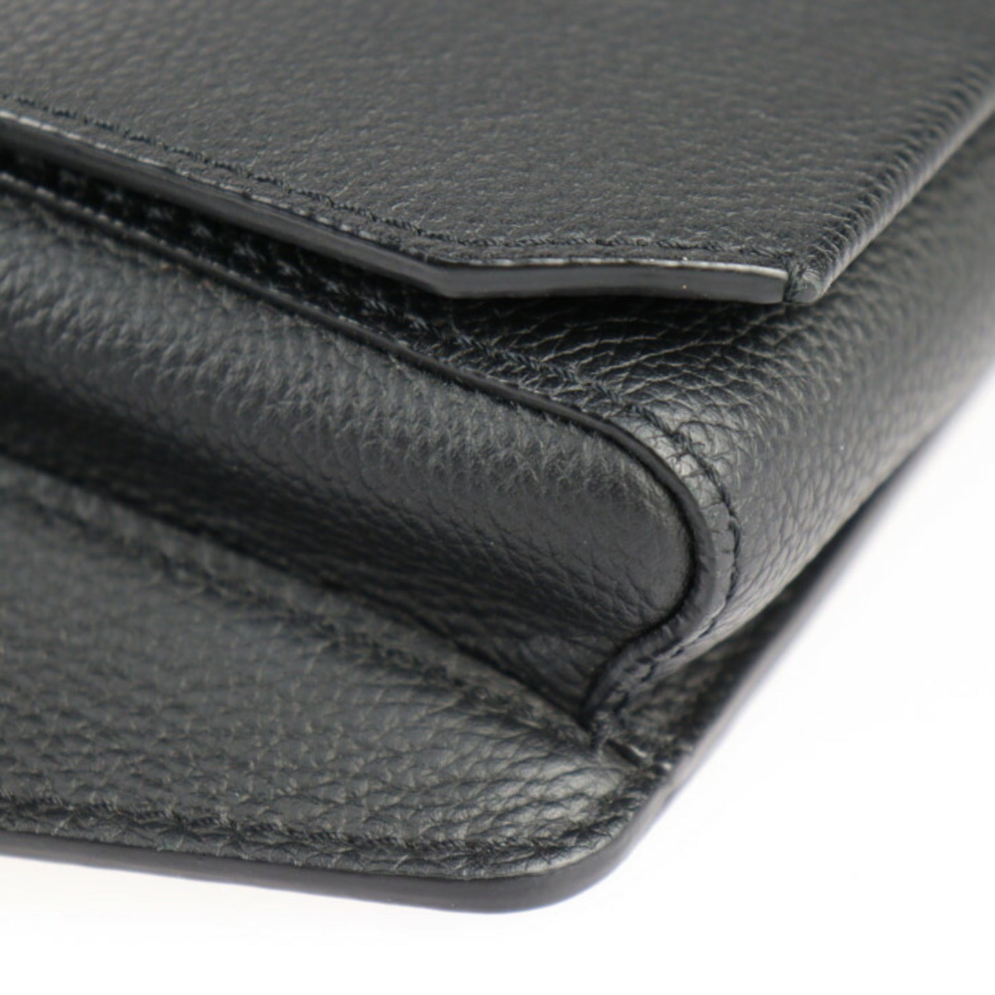Louis Vuitton Louis Vuitton Take Off Sling Body Bag M57081 Grained Leather Noir Black Lv Waist