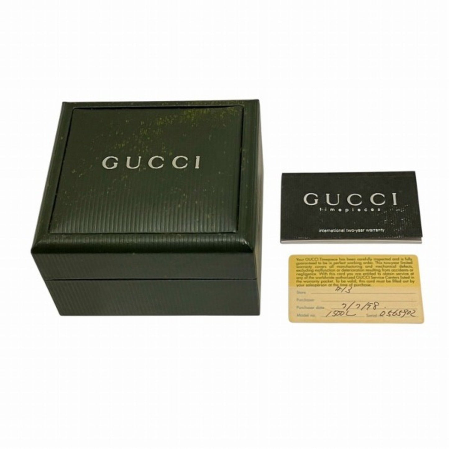 Gucci Bangle Watch 1500L Quartz