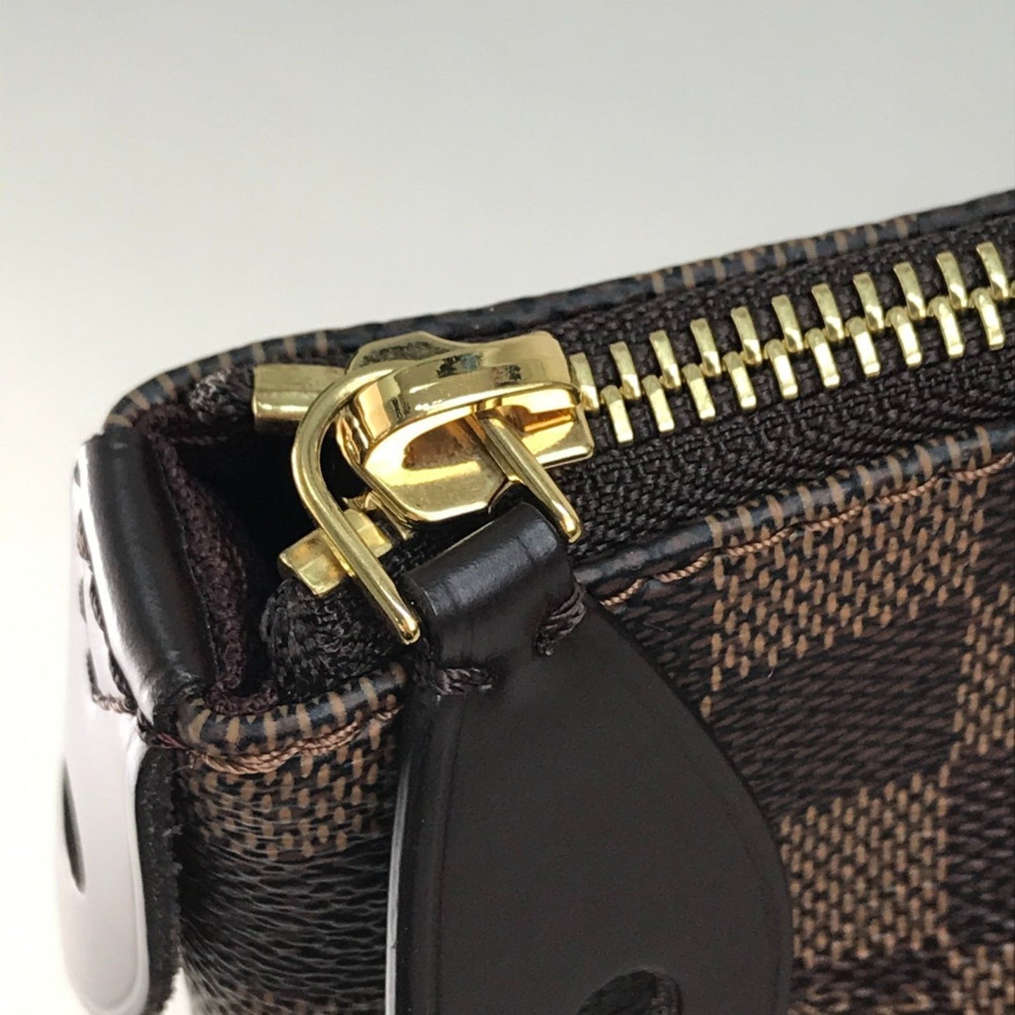 Louis Vuitton N41013 Damier Iena Mm Tote Bag/Shoulder Bag In Canvas