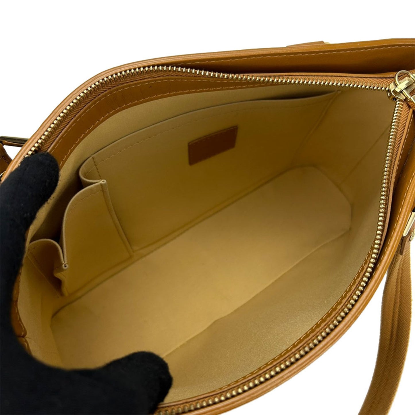 Louis Vuitton Tote Bag Lucille Pm M92684 Monogram Beige Canvas Leather