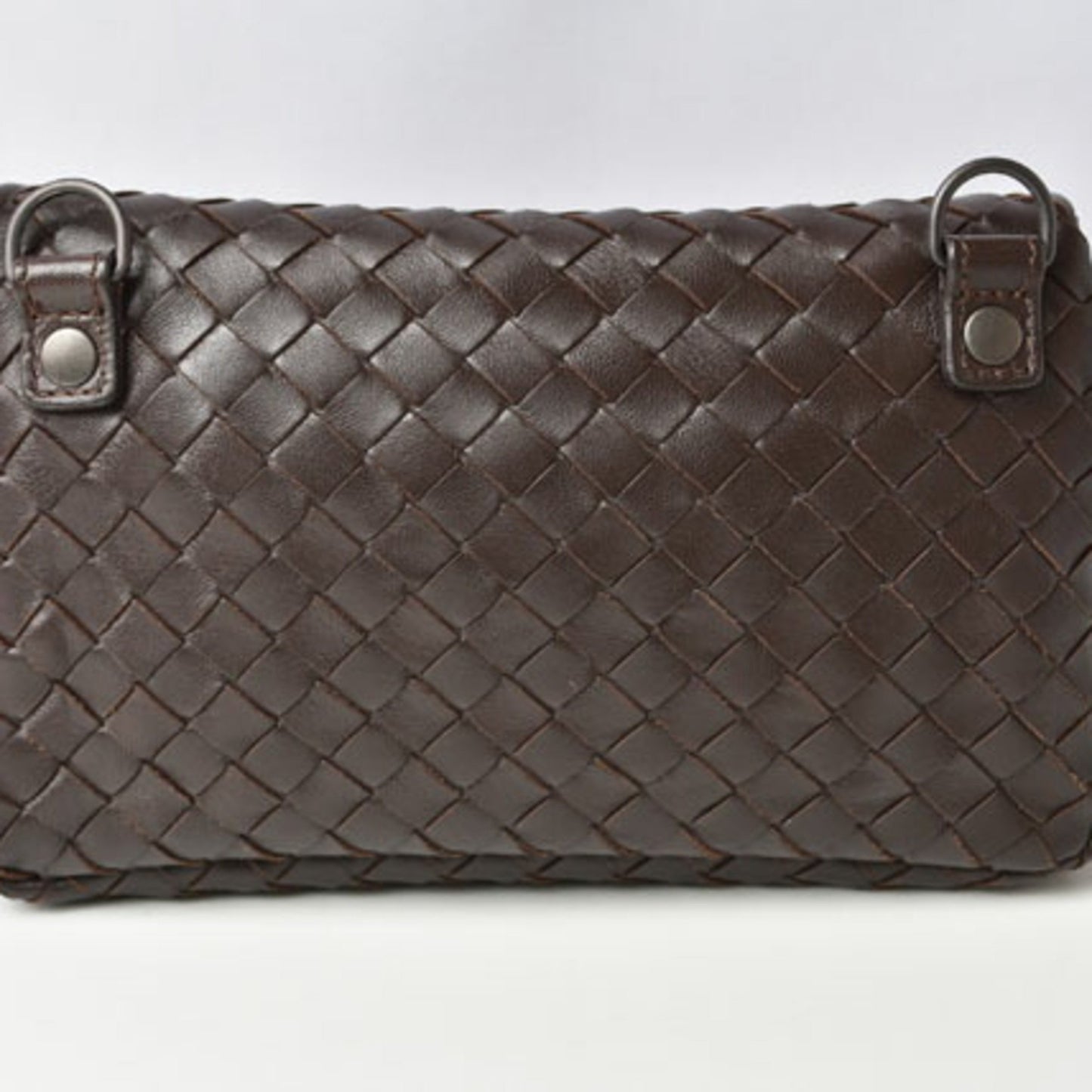 Bottega Veneta Shoulder Bag Clutch Bottega Veneta Dark Brown