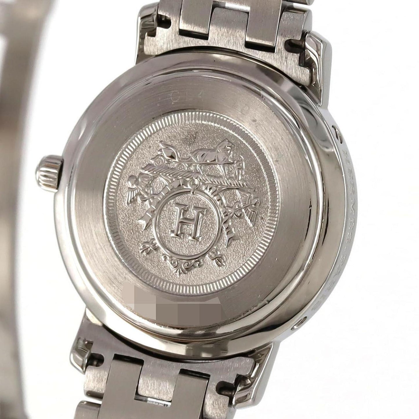 Hermes Clipper Cl4.210 Ss Quartz Watch