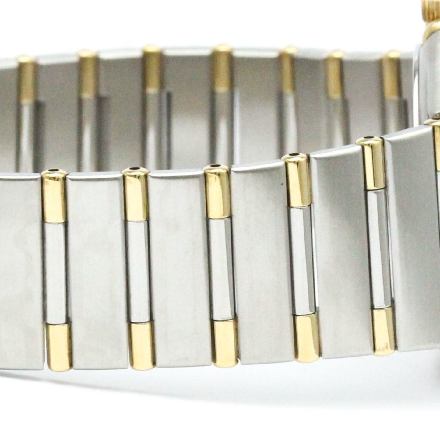 Omega Constellation 18K Gold Steel Quartz