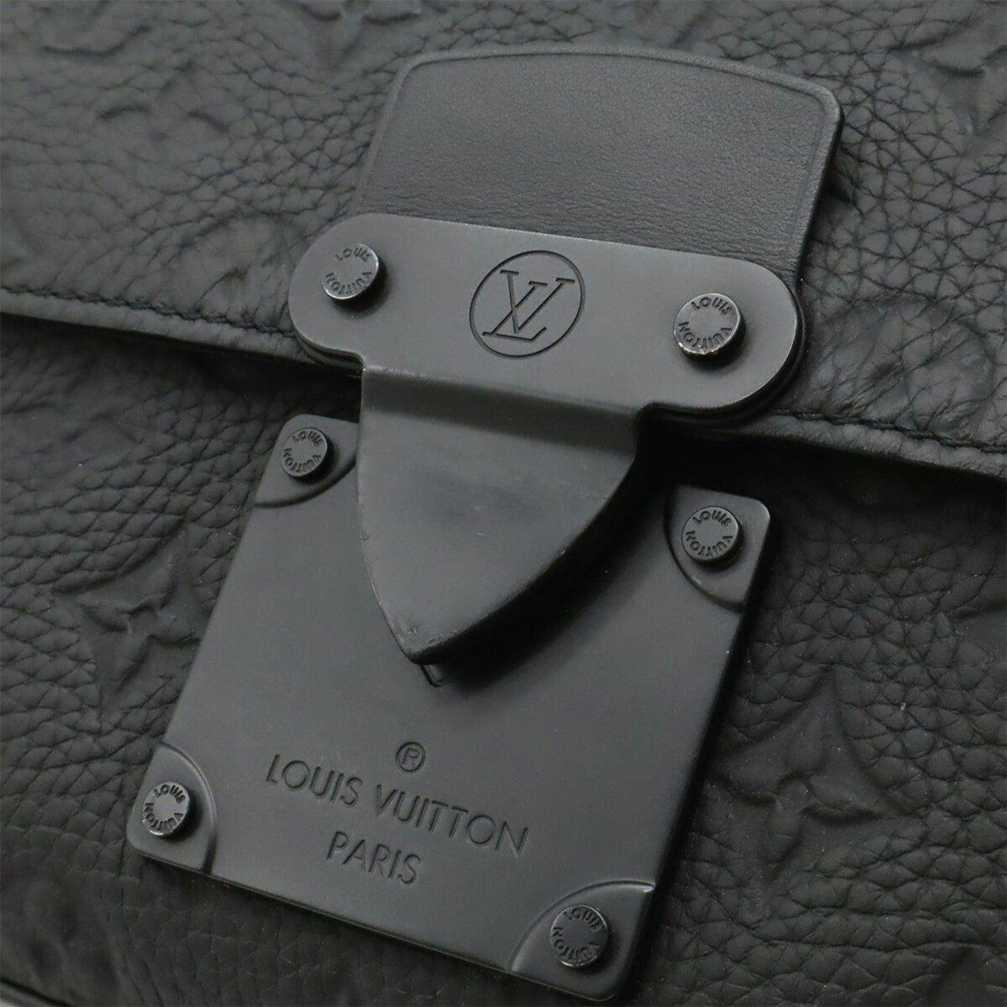 Louis Vuitton Taurillon Monogram S-Lock Shoulder Bag