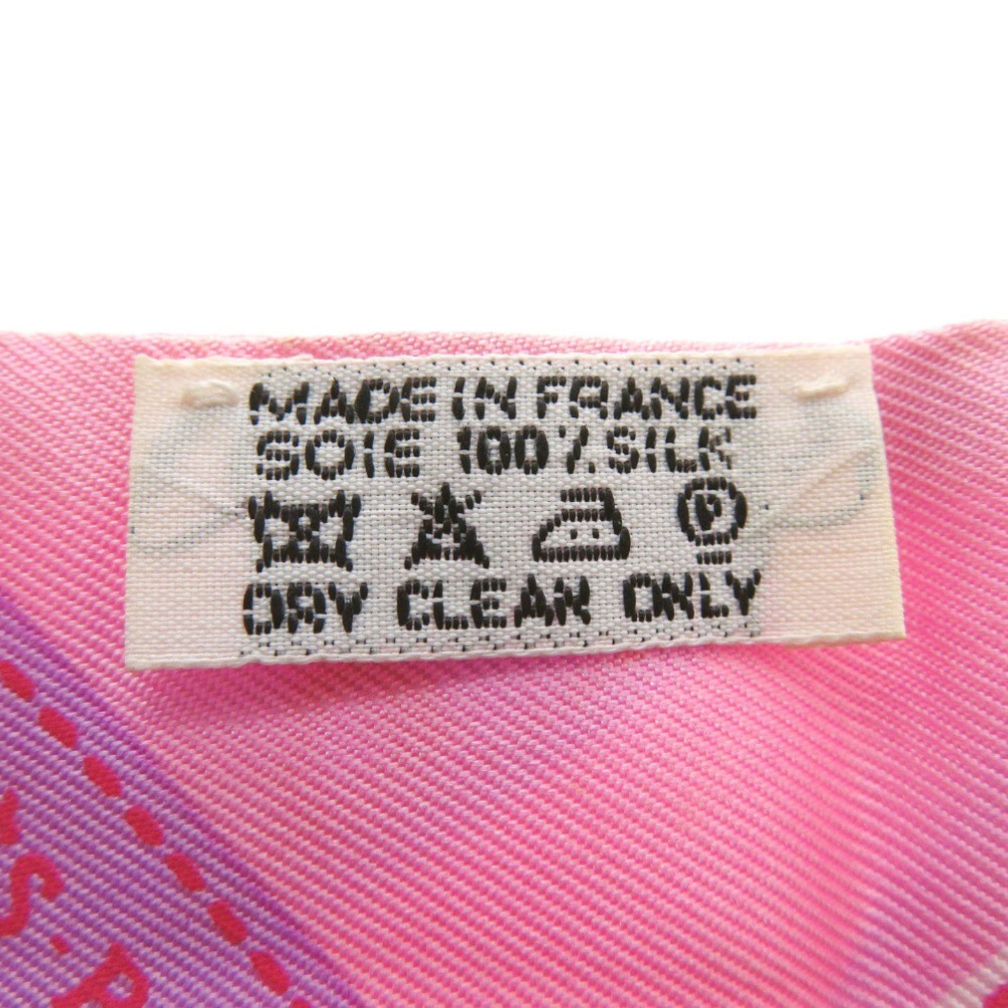 Hermes Twilly Bolduc Bolduc Silk Pink Scarf Muffler 0104 Hermes