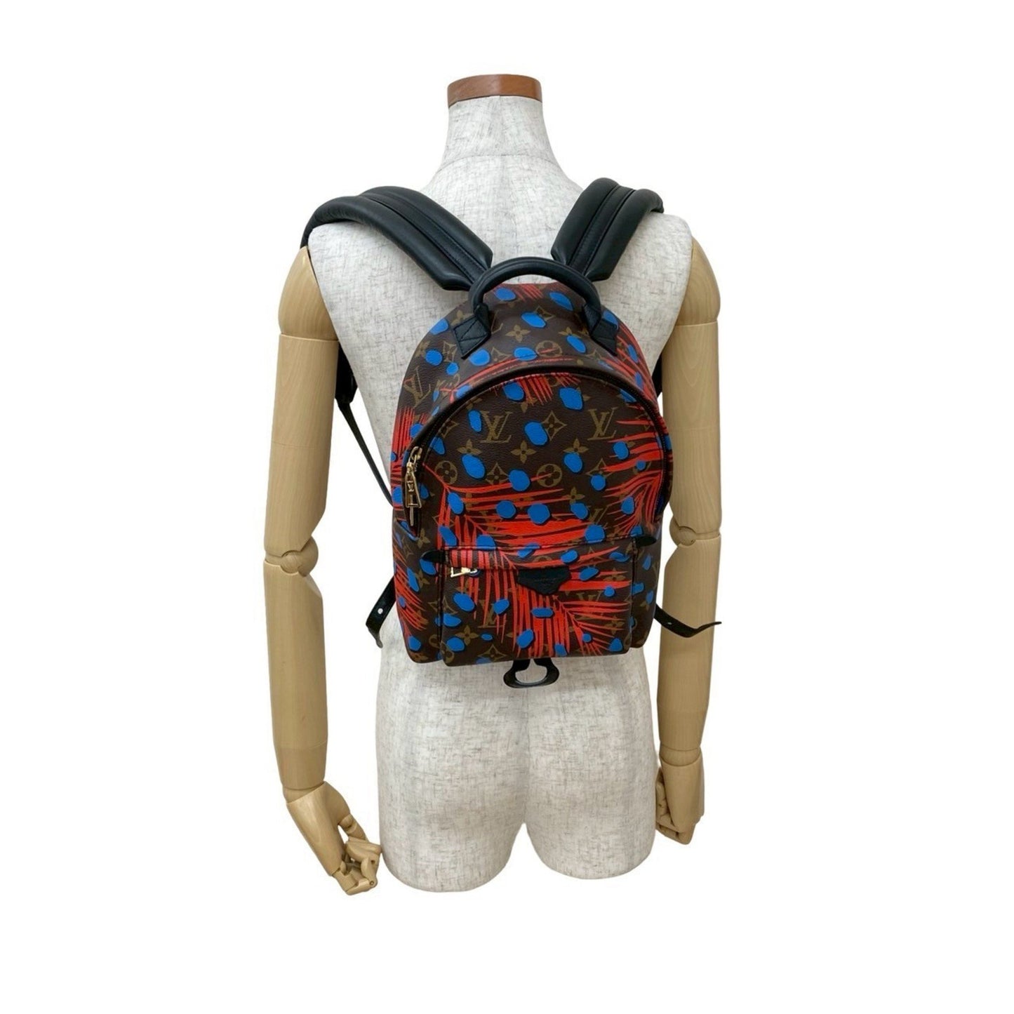 Louis Vuitton Palm Springs Monogram Jungle Dot Leather Backpack/Daypack