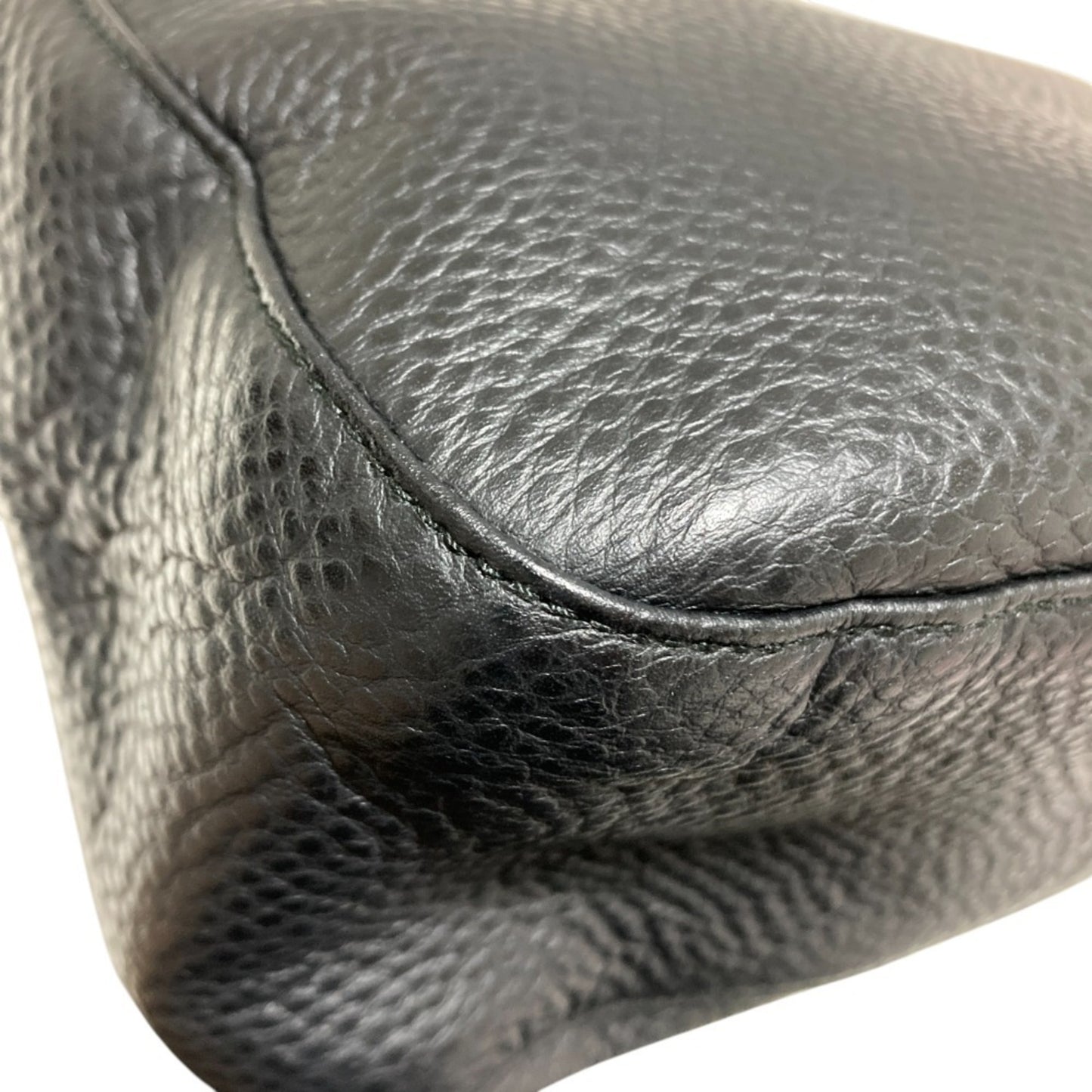 Salvatore Ferragamo Gancini Hardware Leather Tote Bag