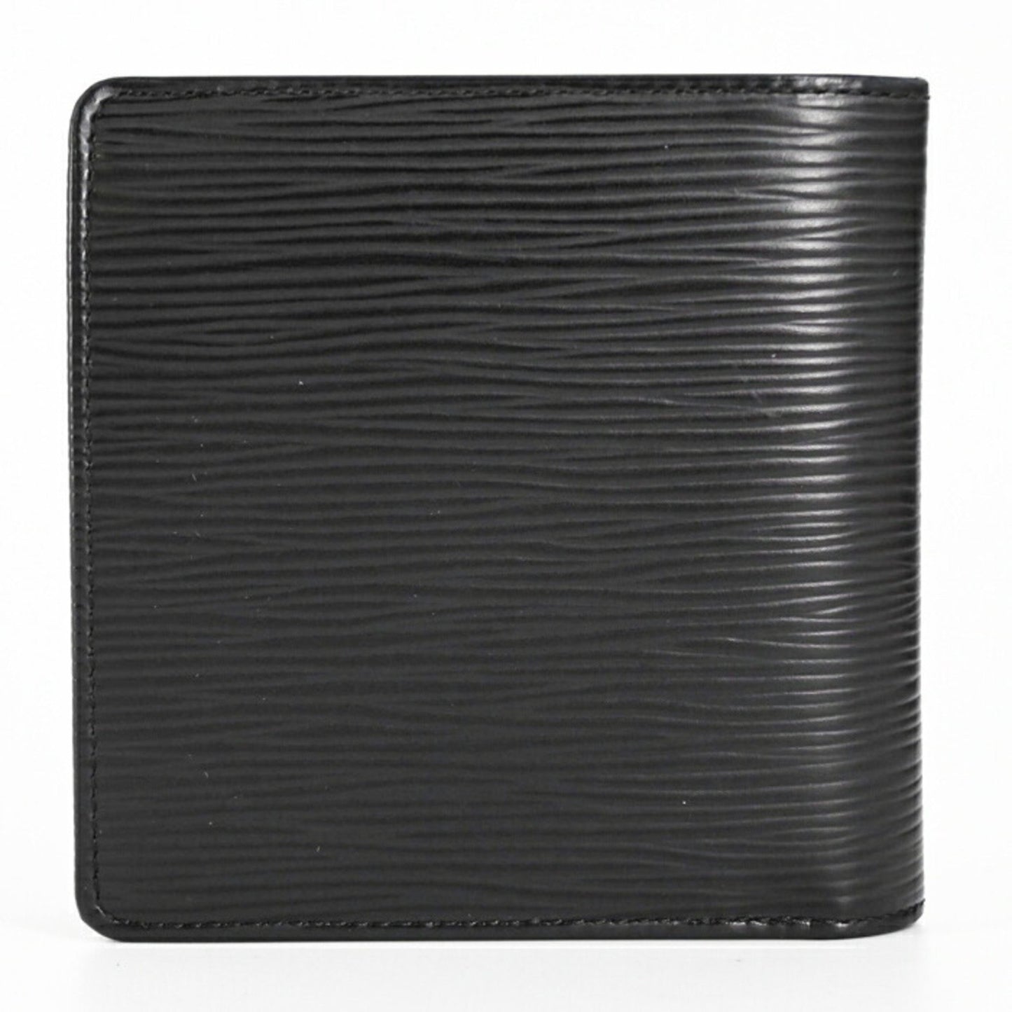 Louis Vuitton Epi Portefeuille Marco Bifold Wallet In Noir Black (M63652)