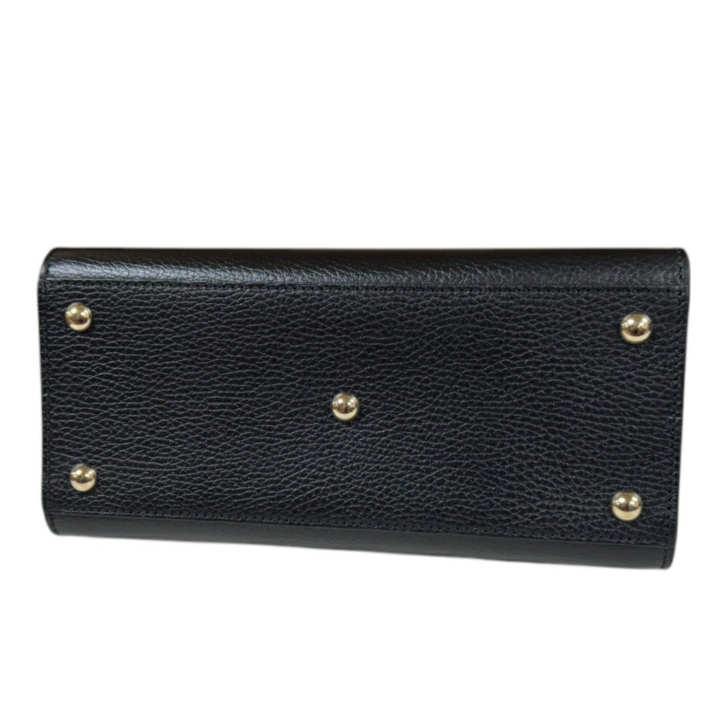 Gucci Interlocking G Soho Shoulder Bag Leather 607722 Black