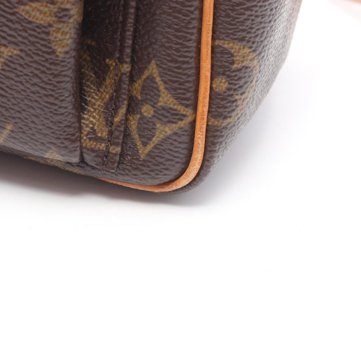 Louis Vuitton Viva Cite Pm Shoulder Bag In Coated Canvas And Leather With Monogram Design