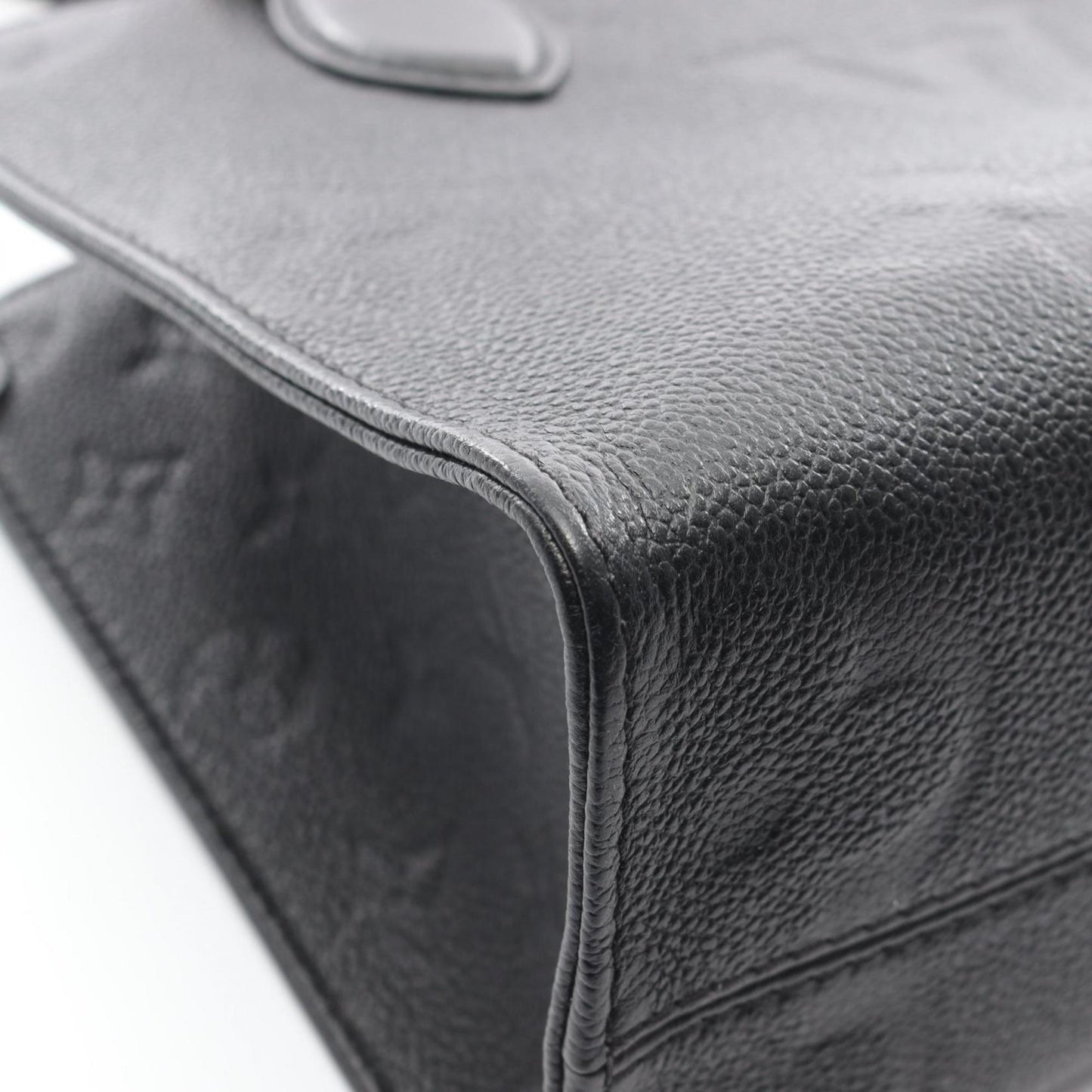 Louis Vuitton On The Go Pm Monogram Empreinte Noir Handbag