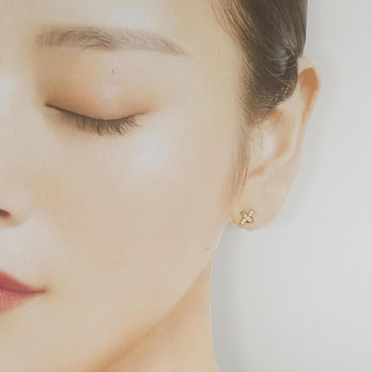 Tiffany Cross-Stitch Earrings