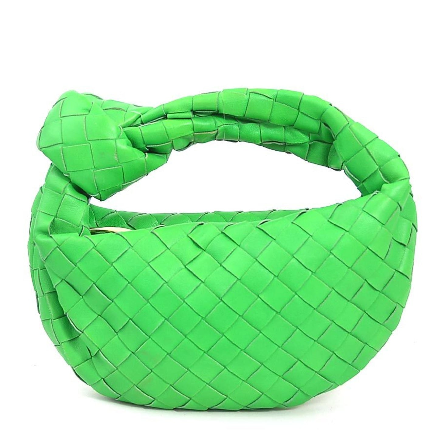 Bottega Veneta Handbag Mini Jody Leather Green Gold