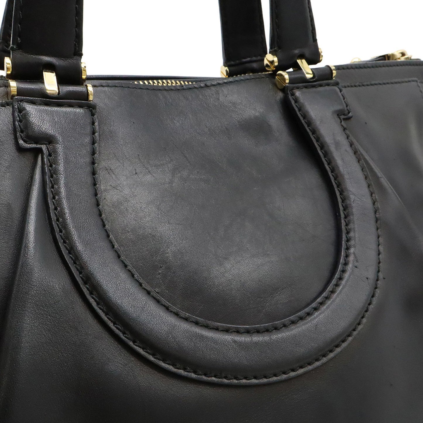 Salvatore Ferragamo Gancini Tote Bag