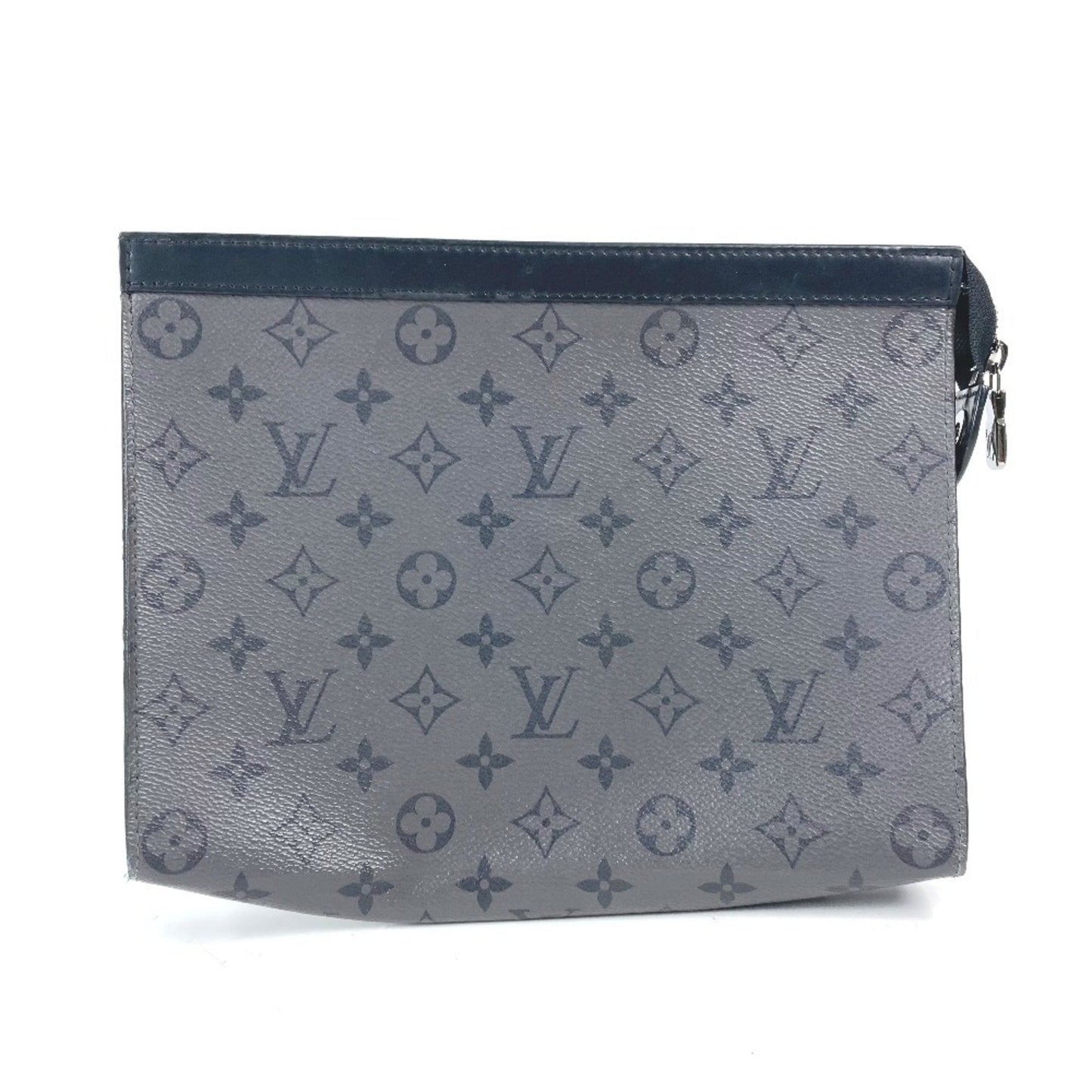 Louis Vuitton M69535 Monogram Eclipse Reverse Voyage Pouch Clutch Bag In Canvas