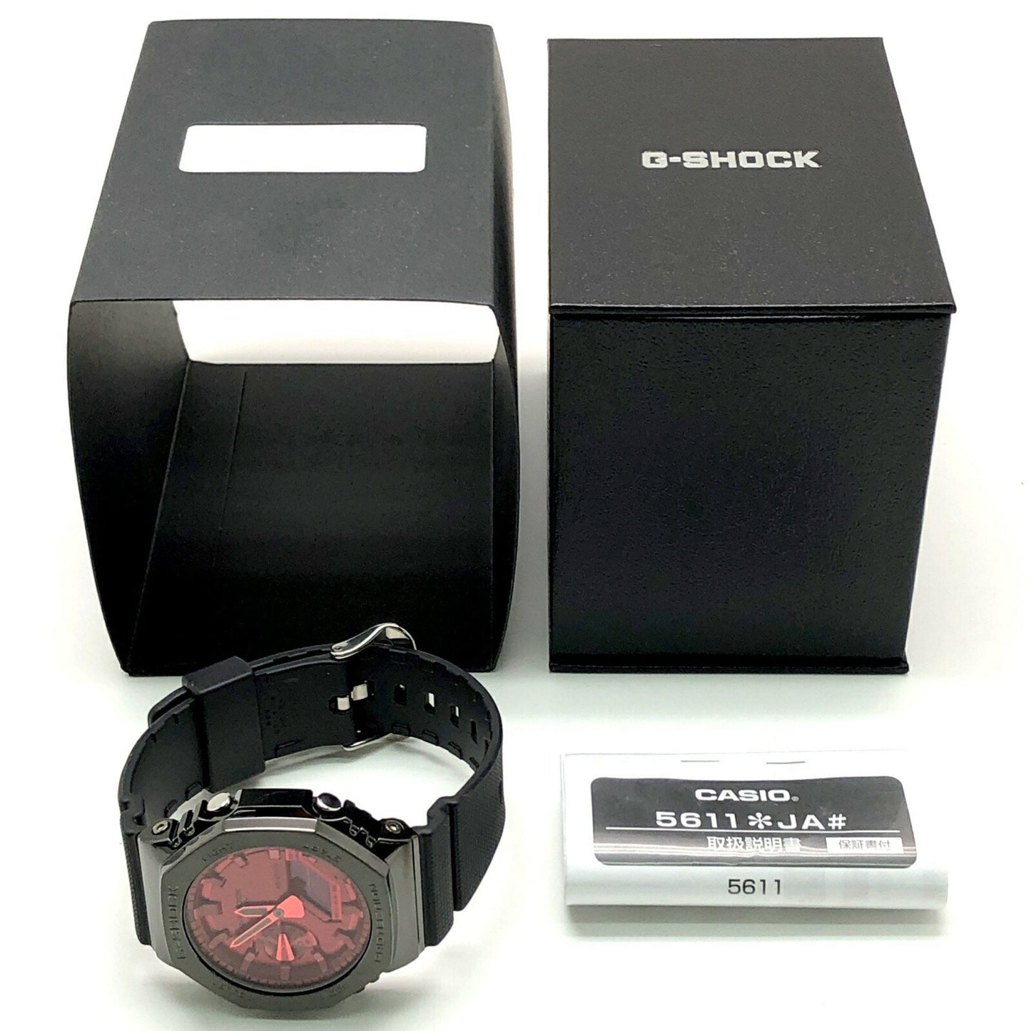G-Shock Casio Gm-2100B-4A Metal Covered Watch With An Octagonal Case
