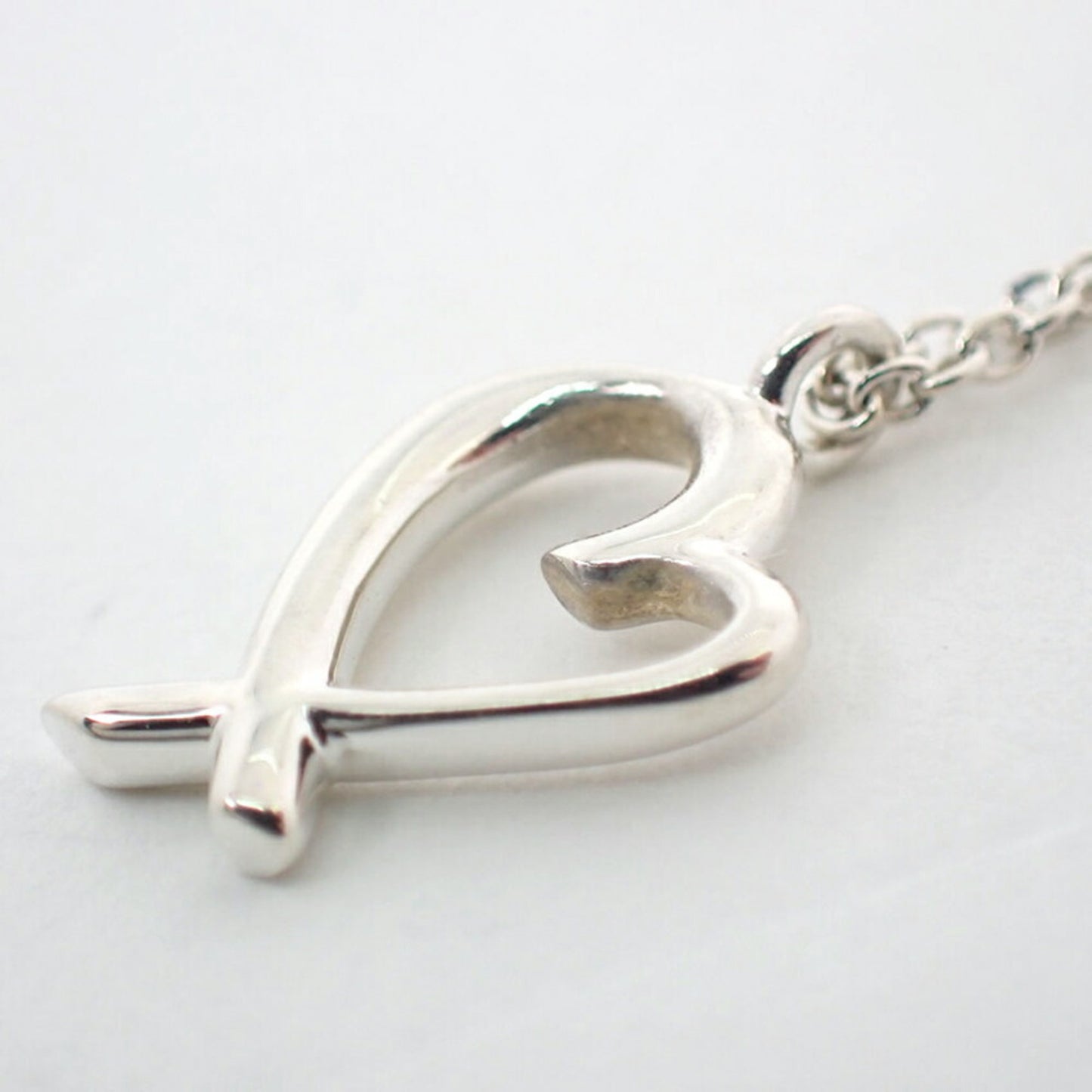 Tiffany 925 Loving Heart Pendant Necklace