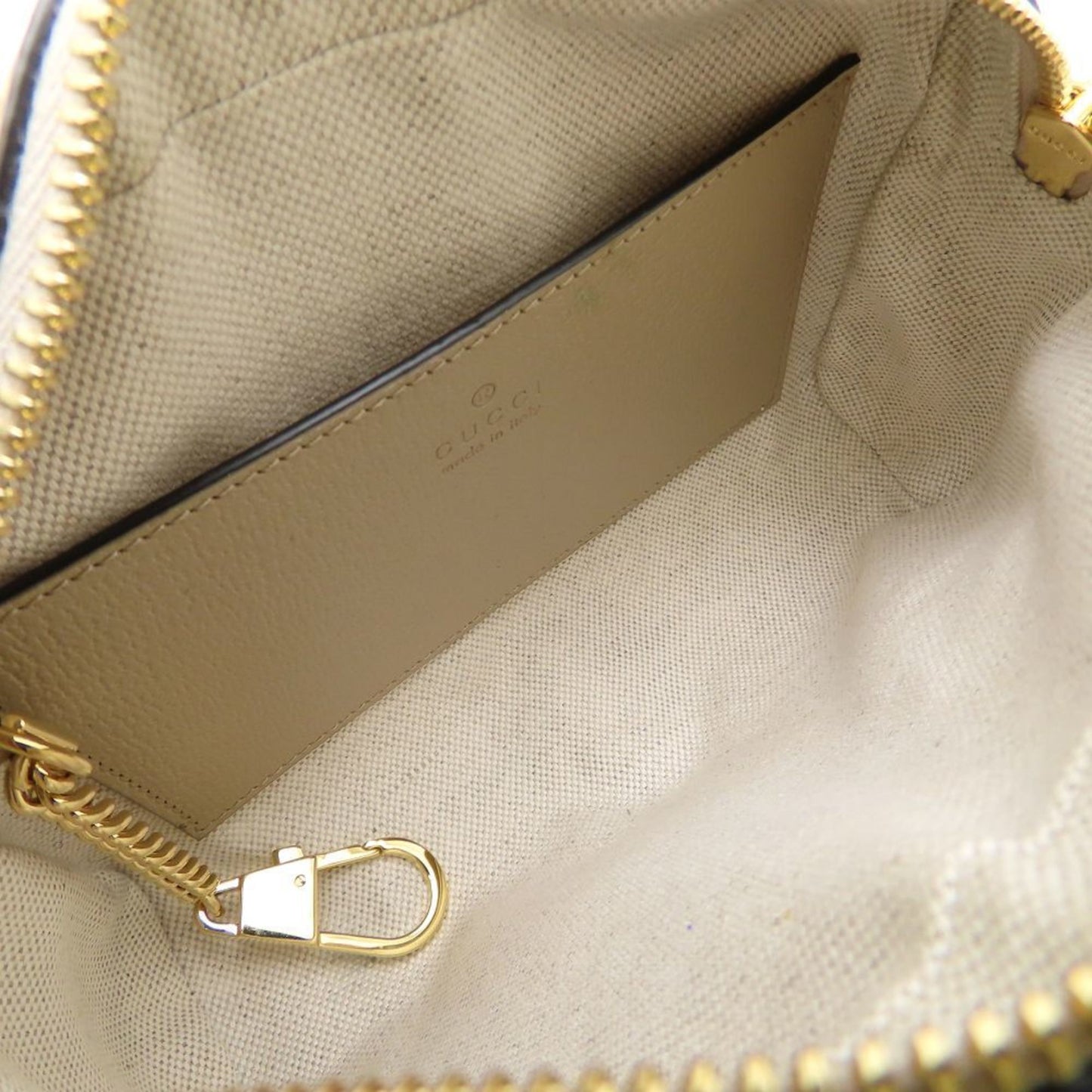 Gucci Ophidia 517350 Shoulder Bag In Gg Supreme Canvas And Leather