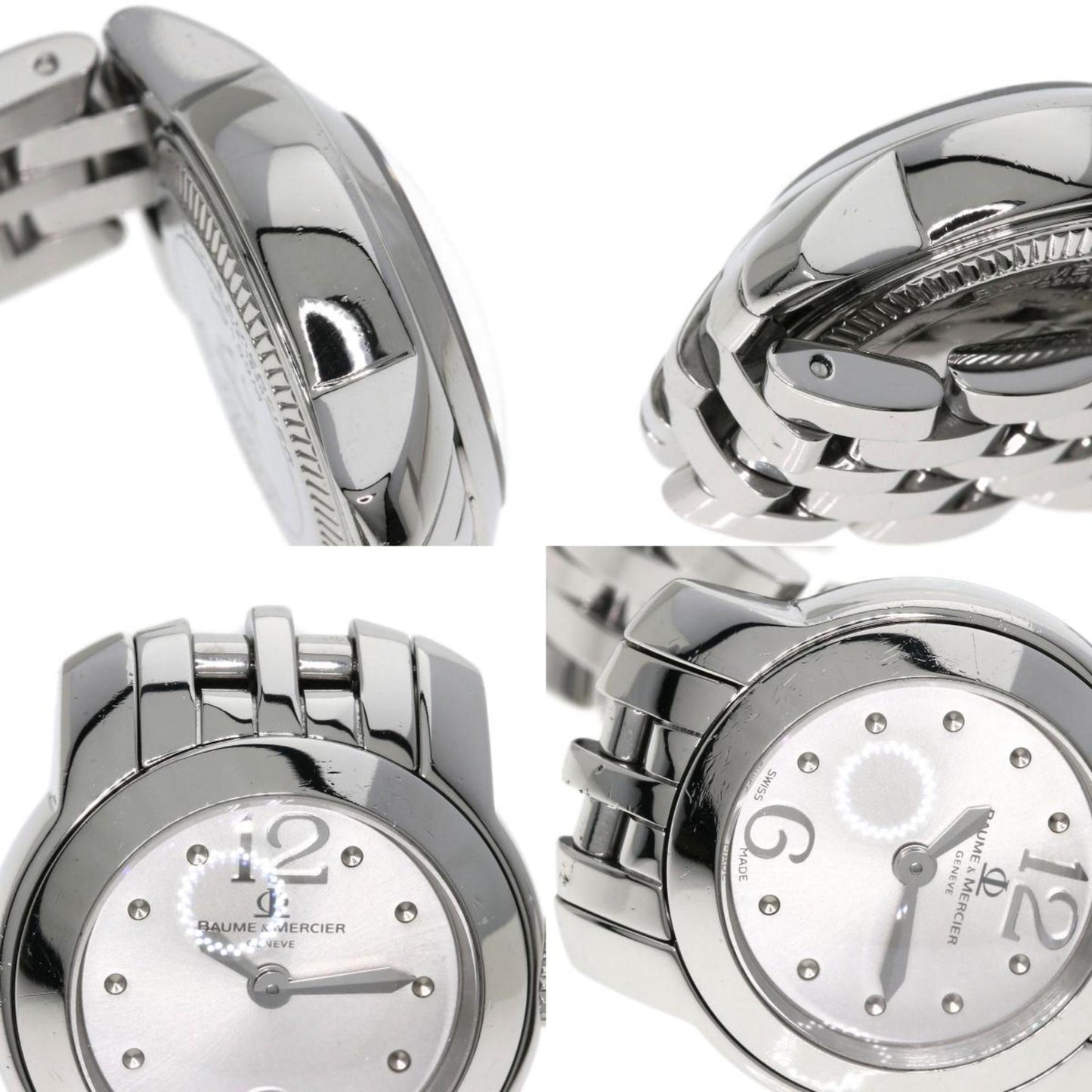 Baume & Mercier Capeland Watch Stainless Steel Ss