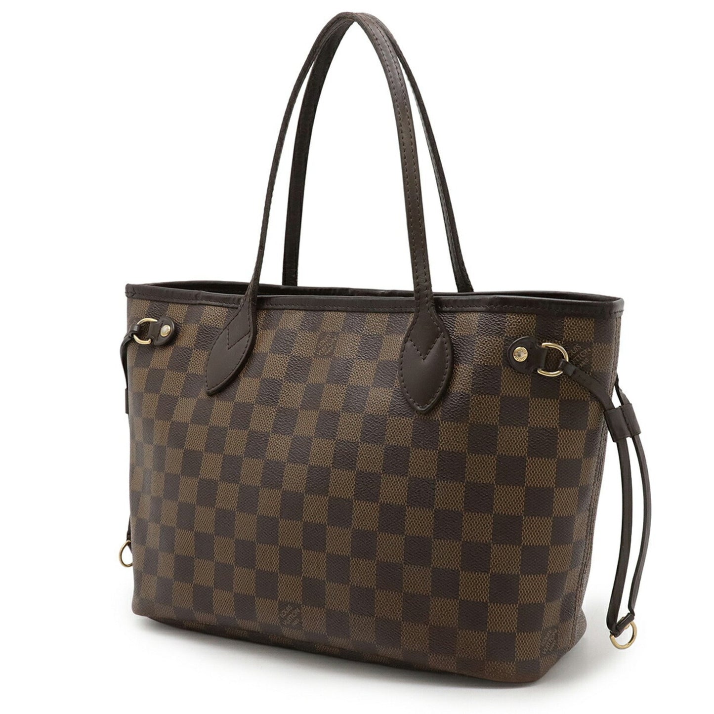 Louis Vuitton Damier Neverfull Pm Tote Bag Shoulder Handbag N51109