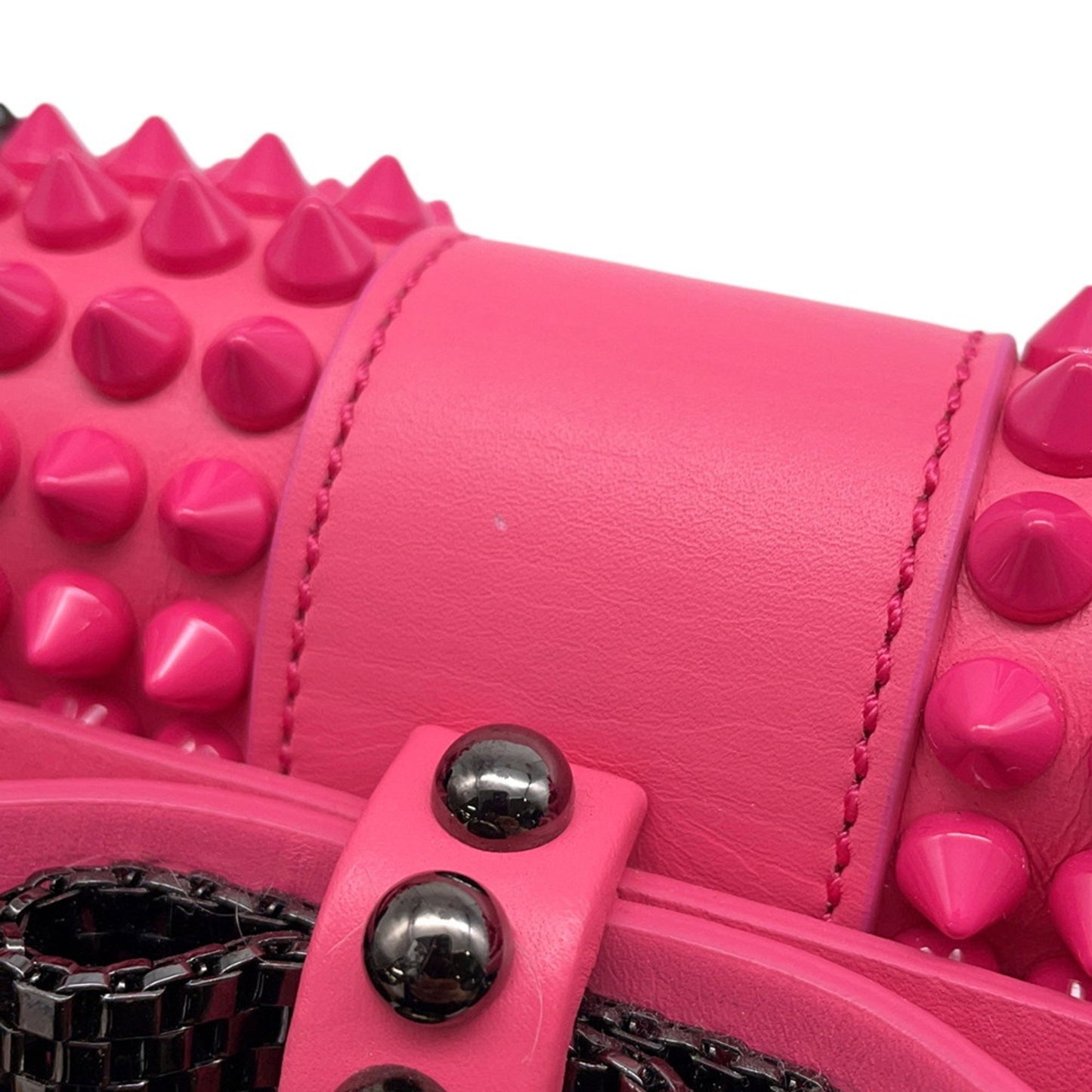 Christian Louboutin Chain Shoulder Bag Sweet Charity Leather Bags