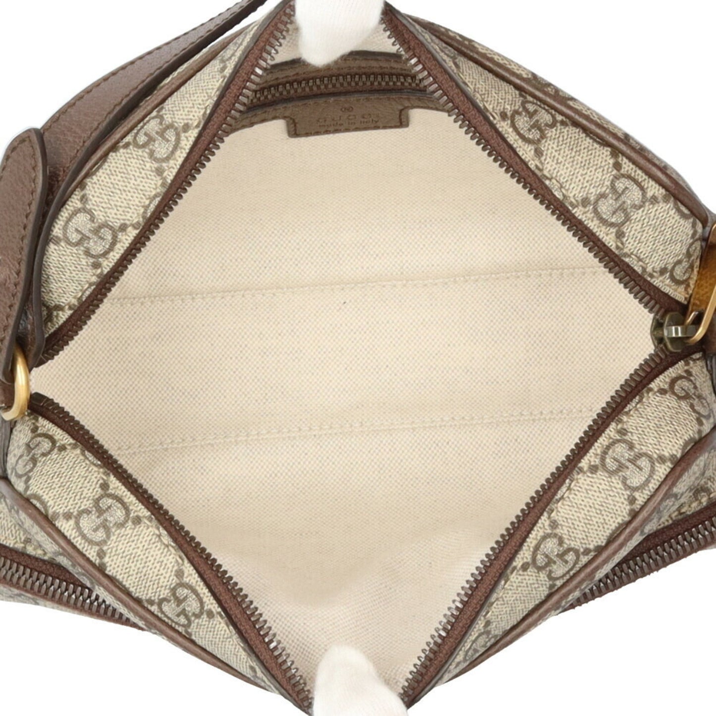Gucci Ophidia Shoulder Bag Gg Supreme Canvas 723312 Beige