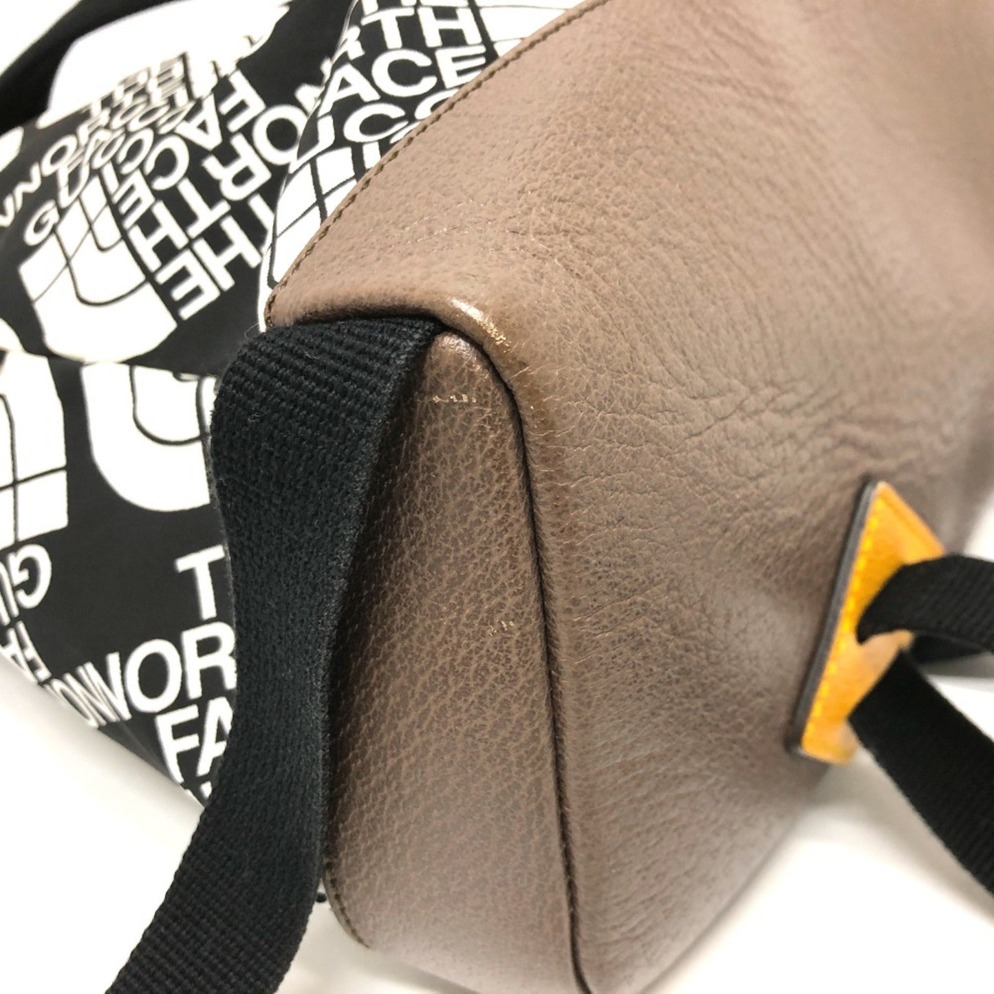 Gucci 650288 Backpack Backpack Black X White Brown/Silverhardware