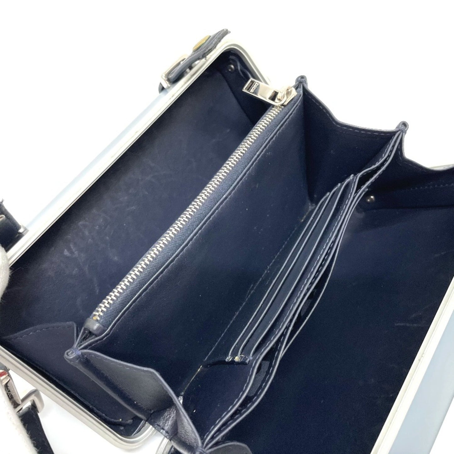 Christian Dior 2Drca295Ywt Rimowa Collaboration Wallet Bag 2Way Wallet Travel Case Blue
