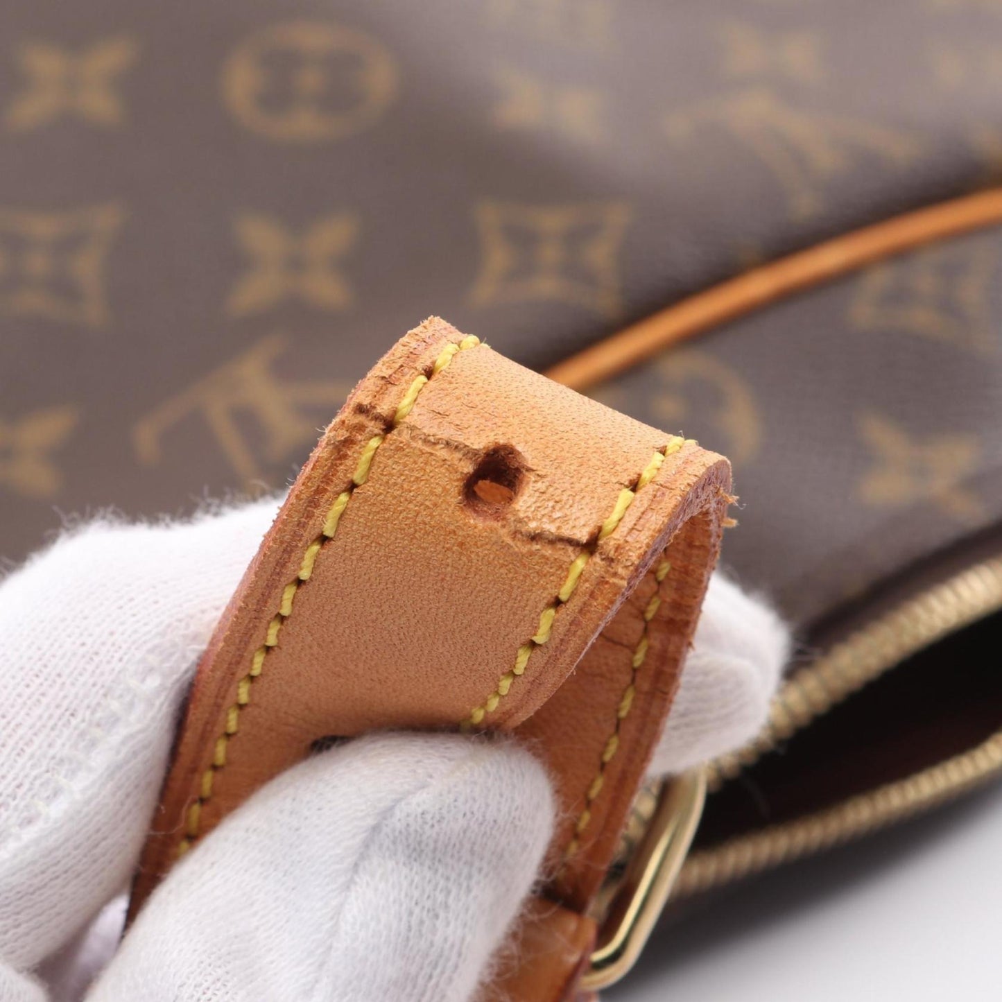 Louis Vuitton Boulogne Pm Shoulder Bag Coated Canvas Leather Monogram